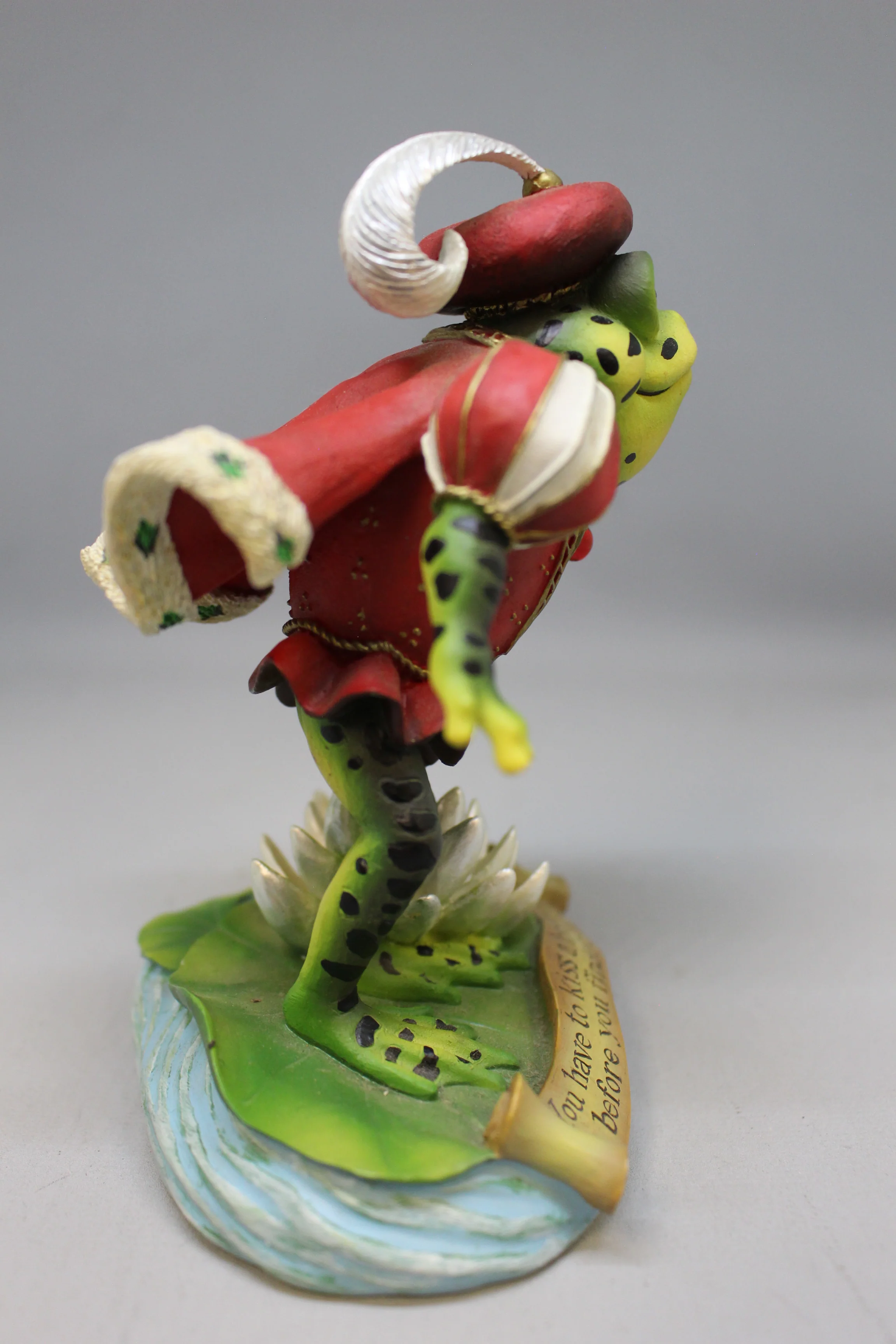 Stouffer Kurt Adler You Have to Kiss a lot of Frogs Figurine - Musical - Used - Image 9
