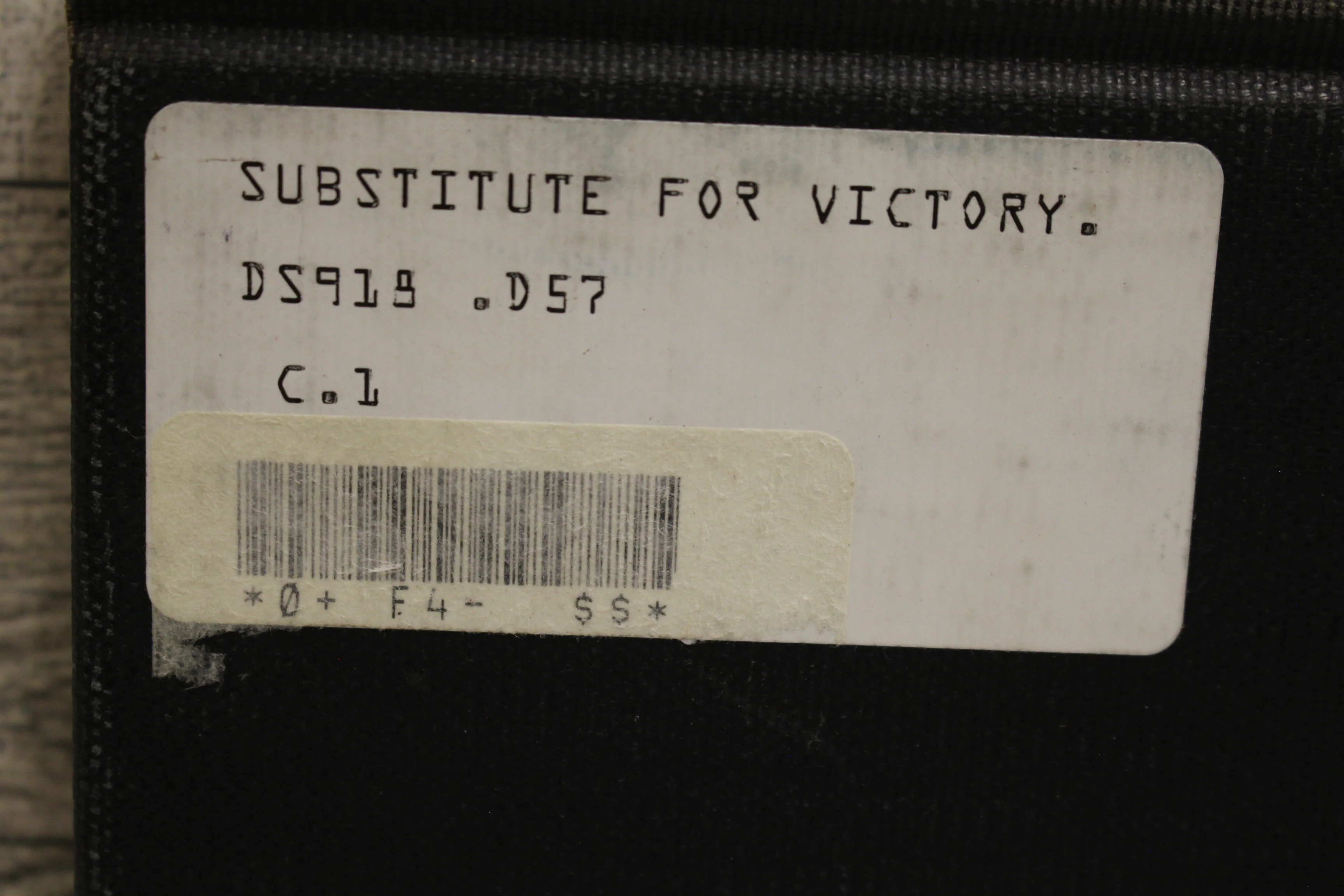 Substitute For Victory by John Dille - War in Korea - Hardback - Used - Image 6
