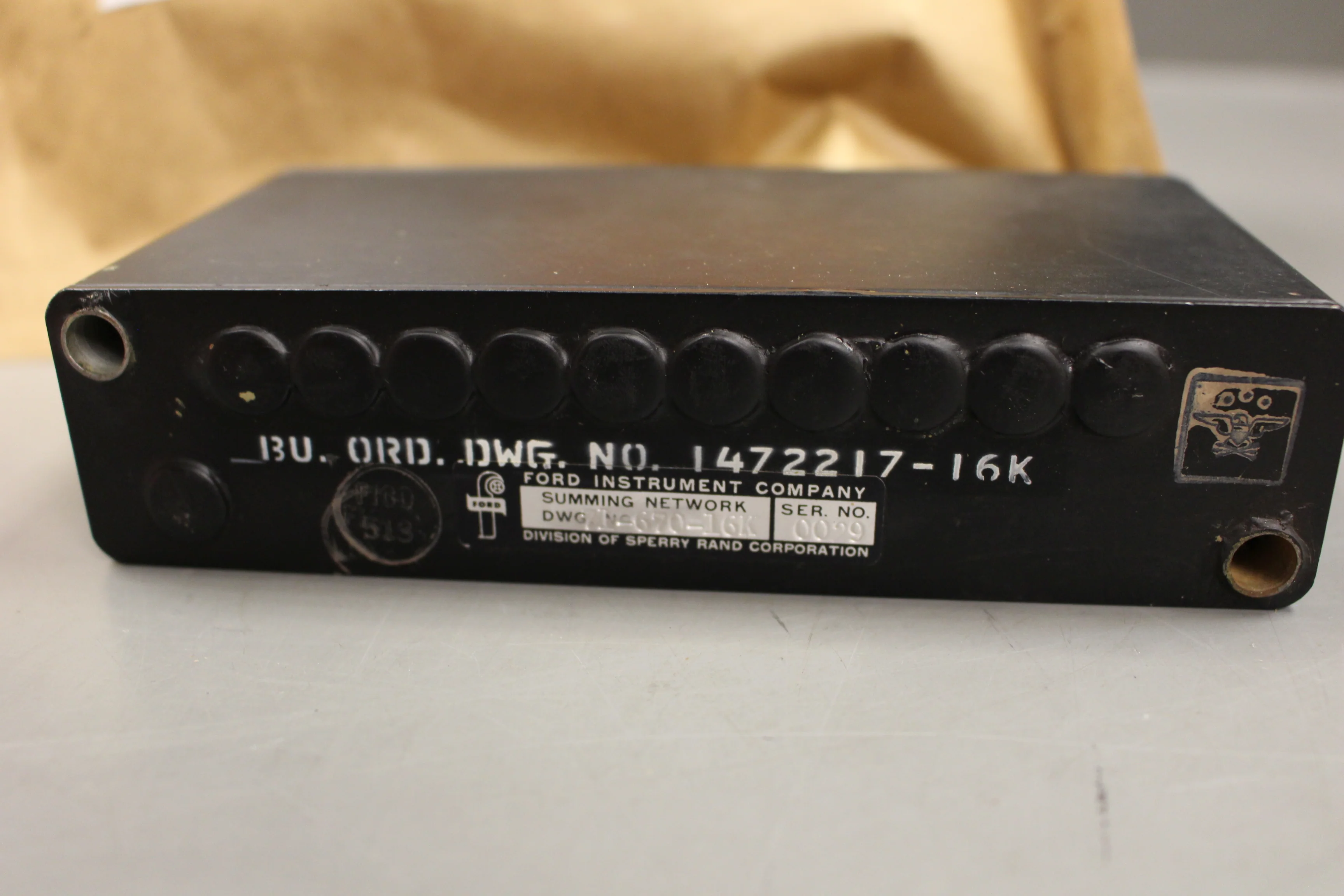 Summing Network, 5915-00-573-9033, 1472217-16K, New - Image 7