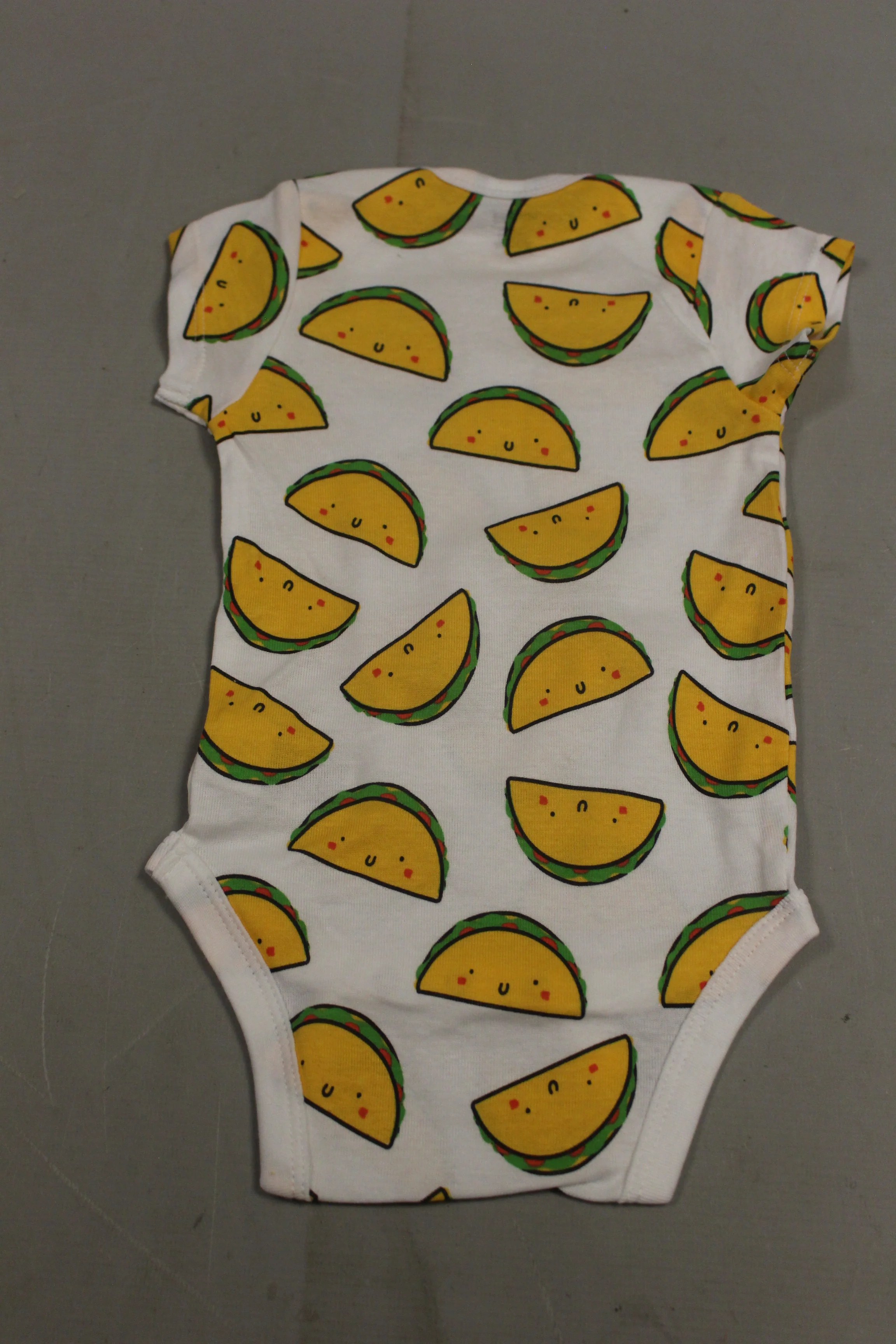 Taco Baby One Piece - Short Sleeve - 12 Months - New - Image 2