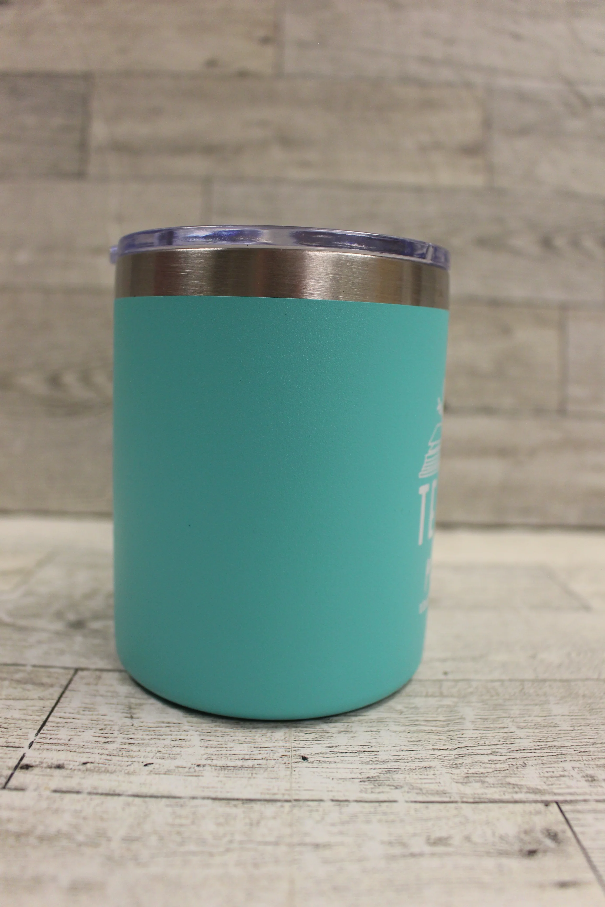 Teachers Plant Seeds That Grow Forever Insulated Metal Coffee Mug - Teal - Used - Image 6