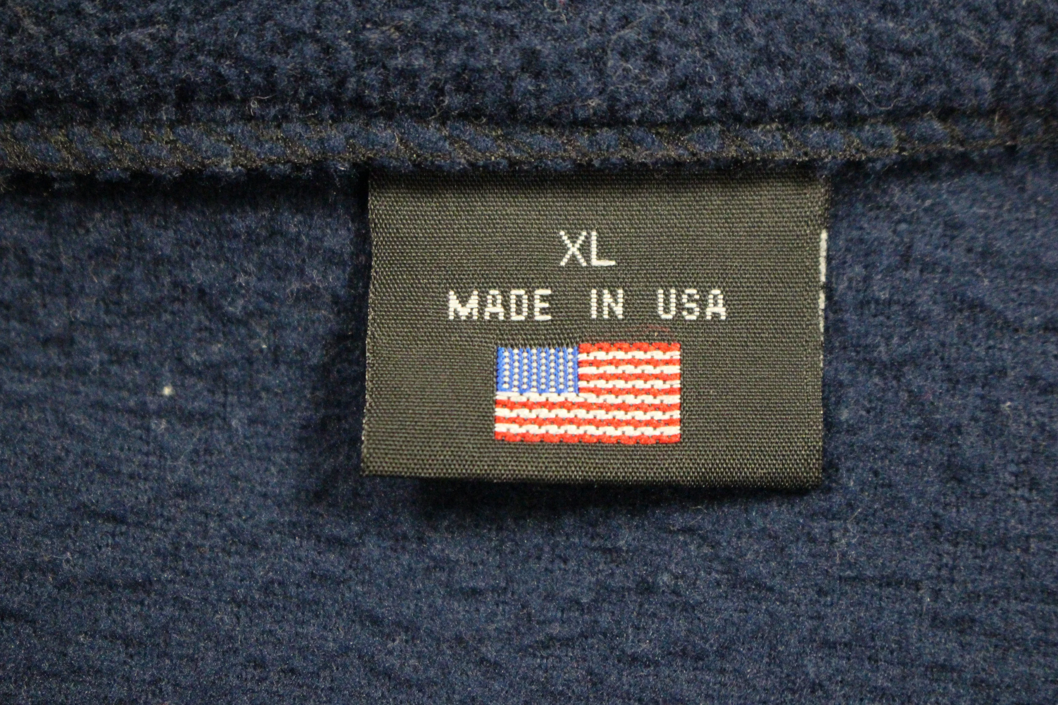 Team USA Olympic Zip Up Sweatshirt Size XL -Blue -Used - Image 3