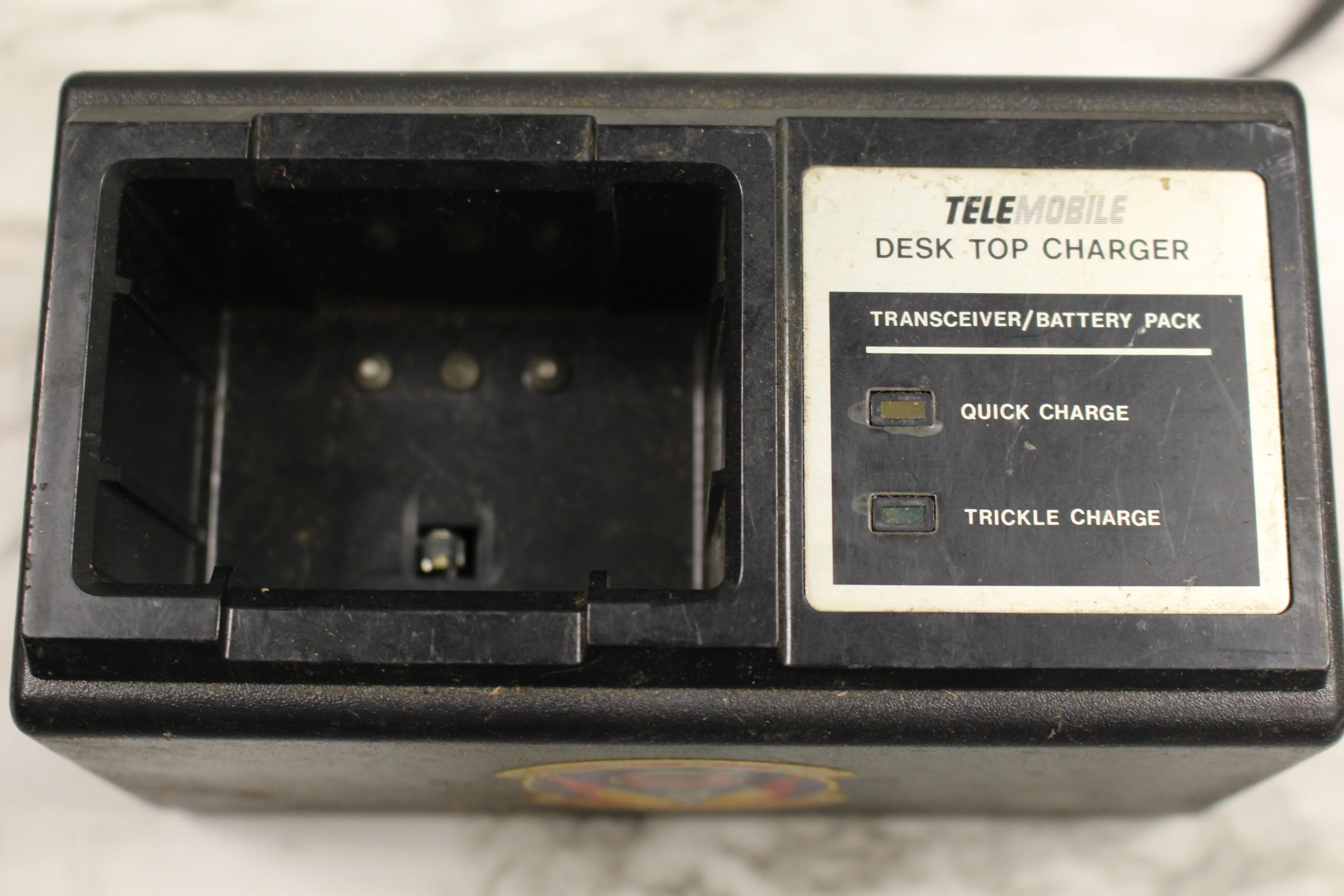 Telemobile 178th Cam Squadron Desk Top Charger -Black -Used - Image 3