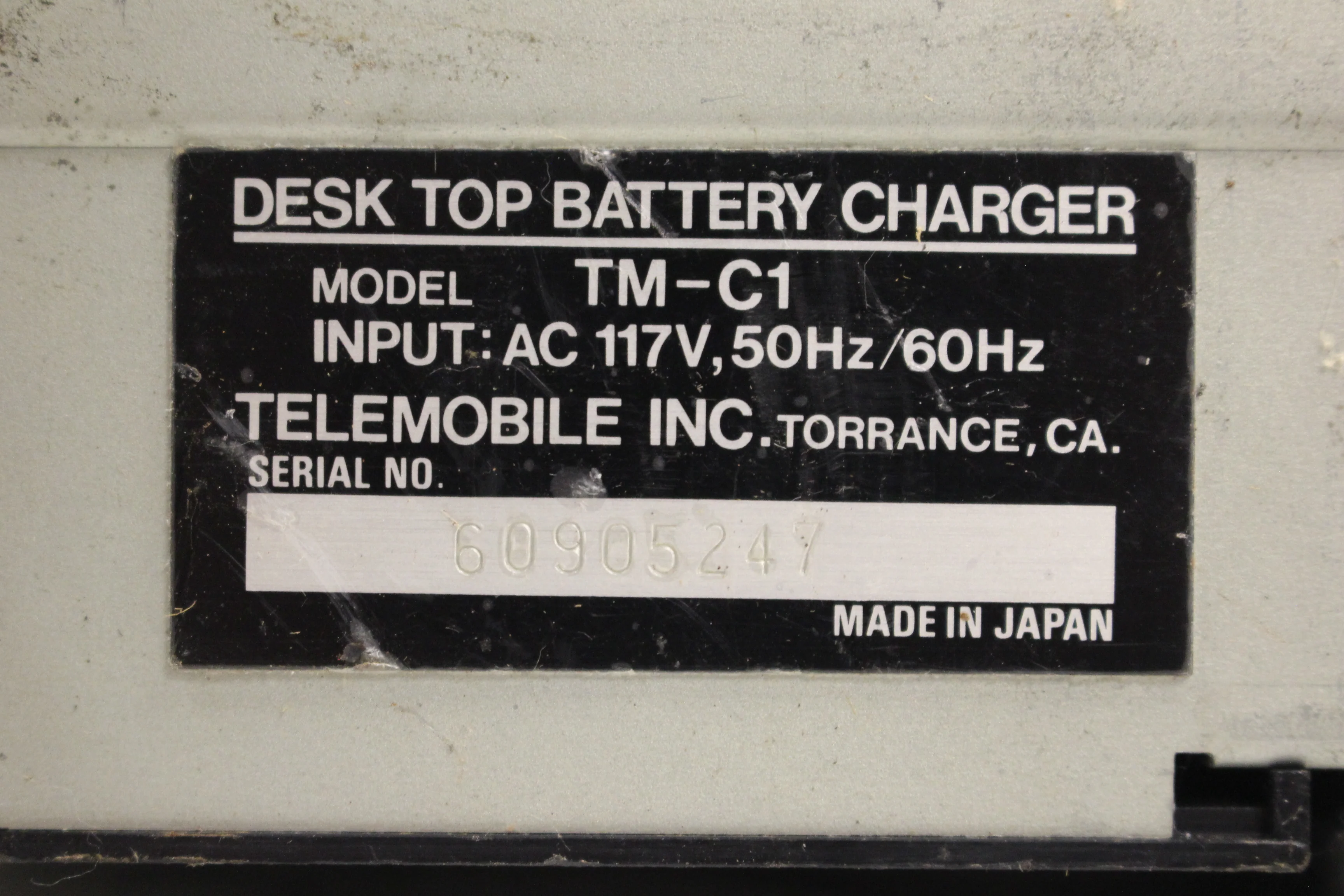 Telemobile 178th Cam Squadron Desk Top Charger -Black -Used - Image 7