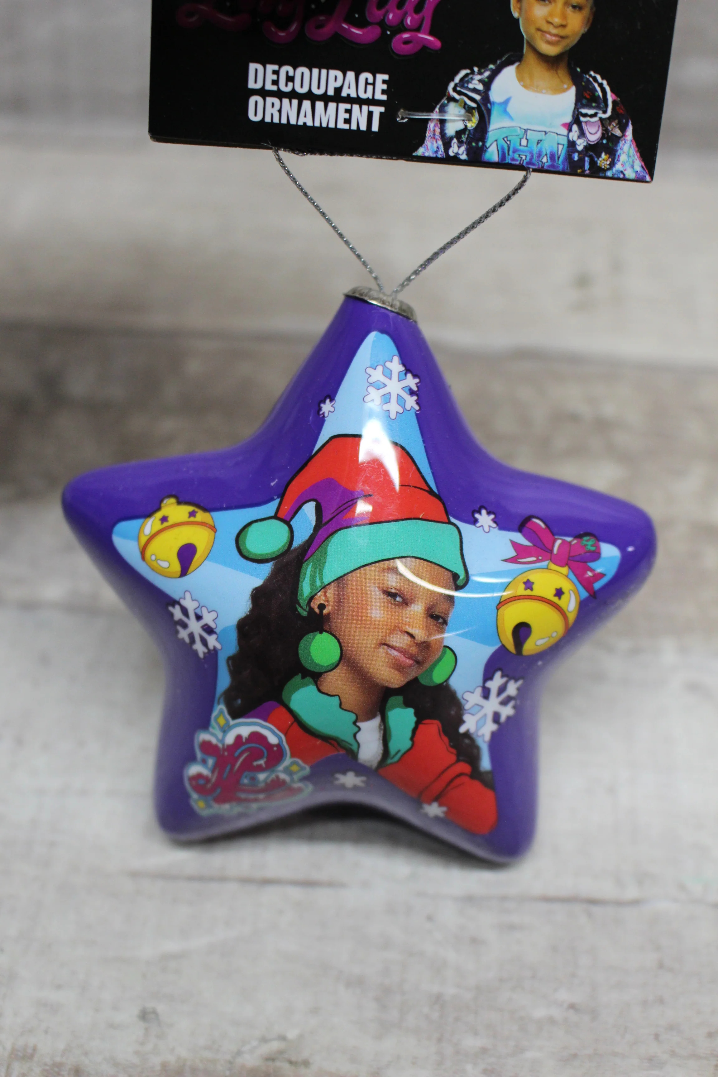 That Girl Lay Lay Decoupage Ornament -New