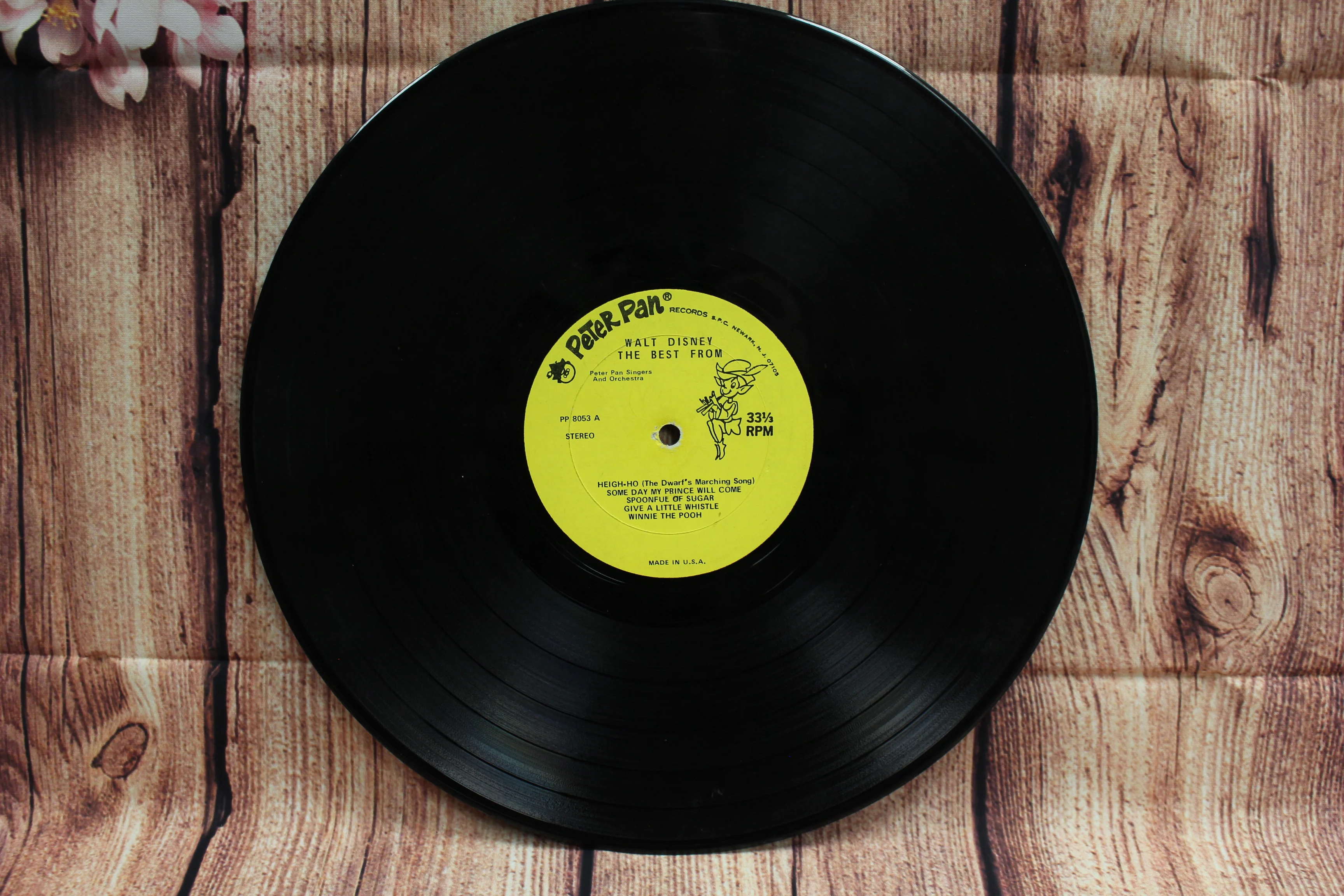 The Best From Walt Disney Vinyl Record - 33 1/3 RPM - Used - Image 6
