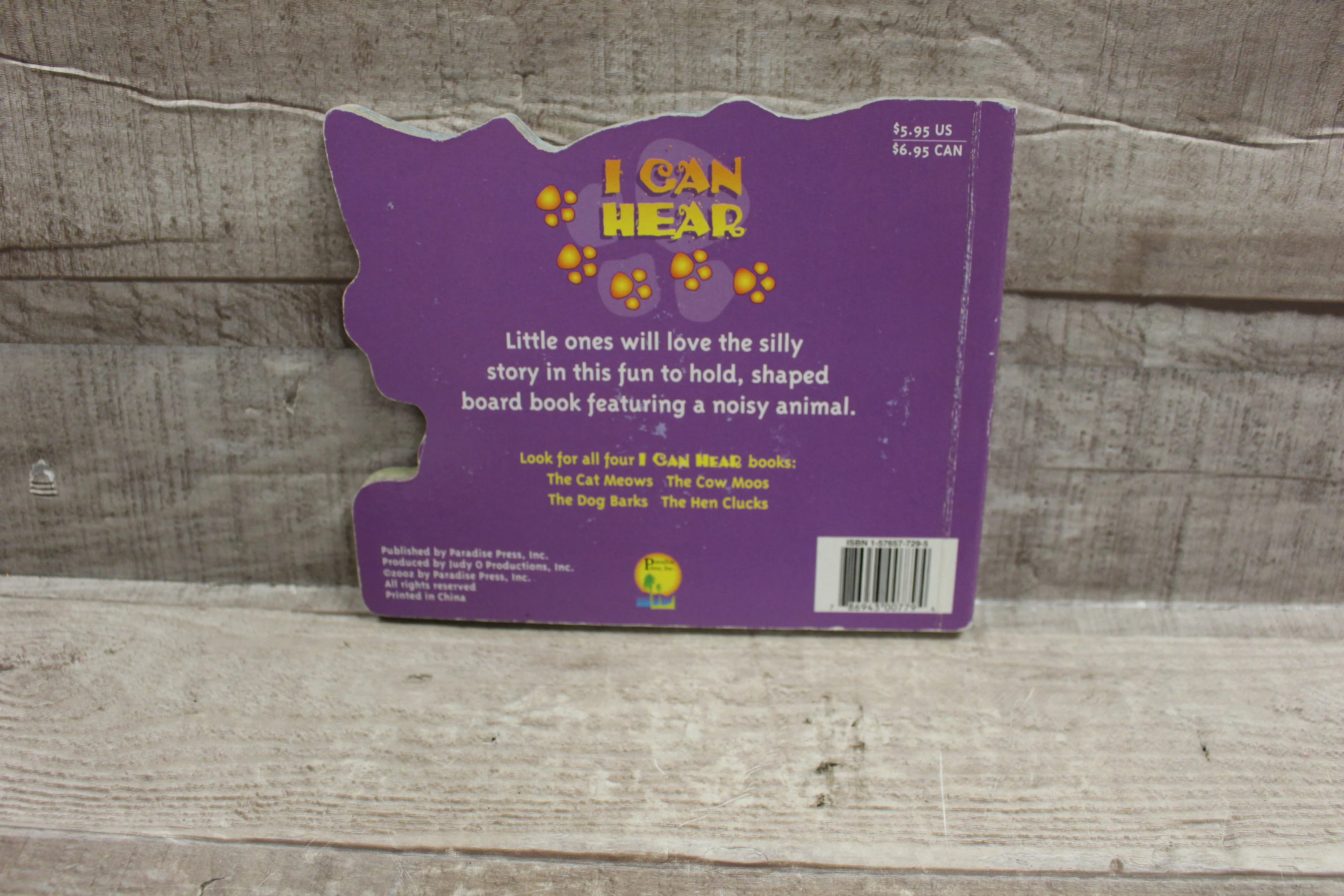 The Cats Meows Board Book By Nancy Parent -Used - Image 3