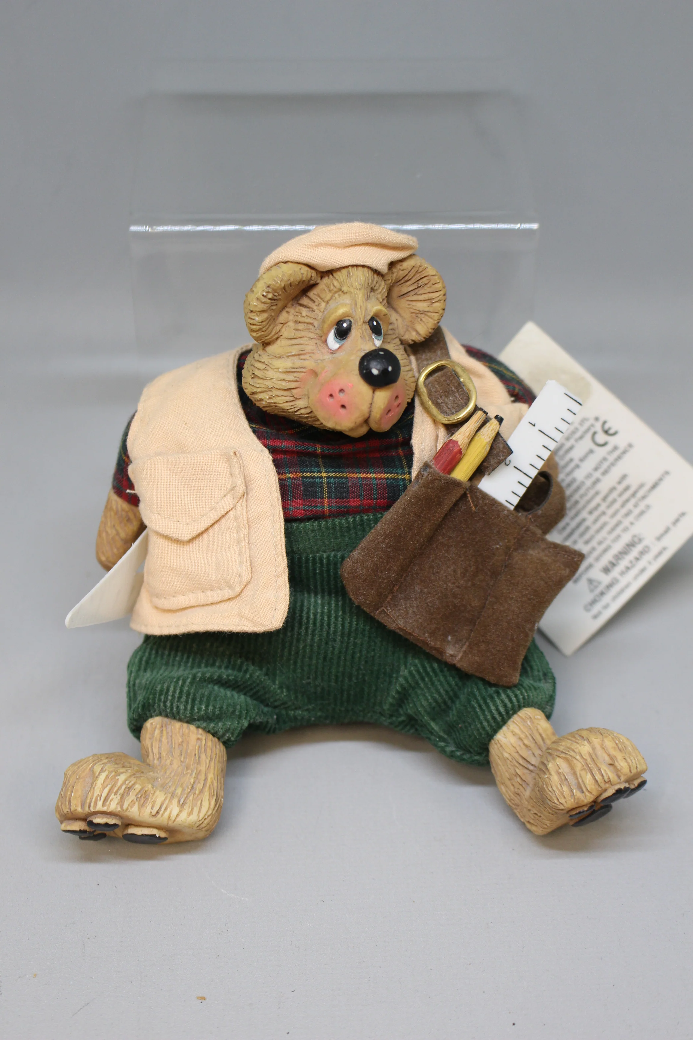 The Country Folks Russ Berrie & Co "Homer Improvement" Bear - New