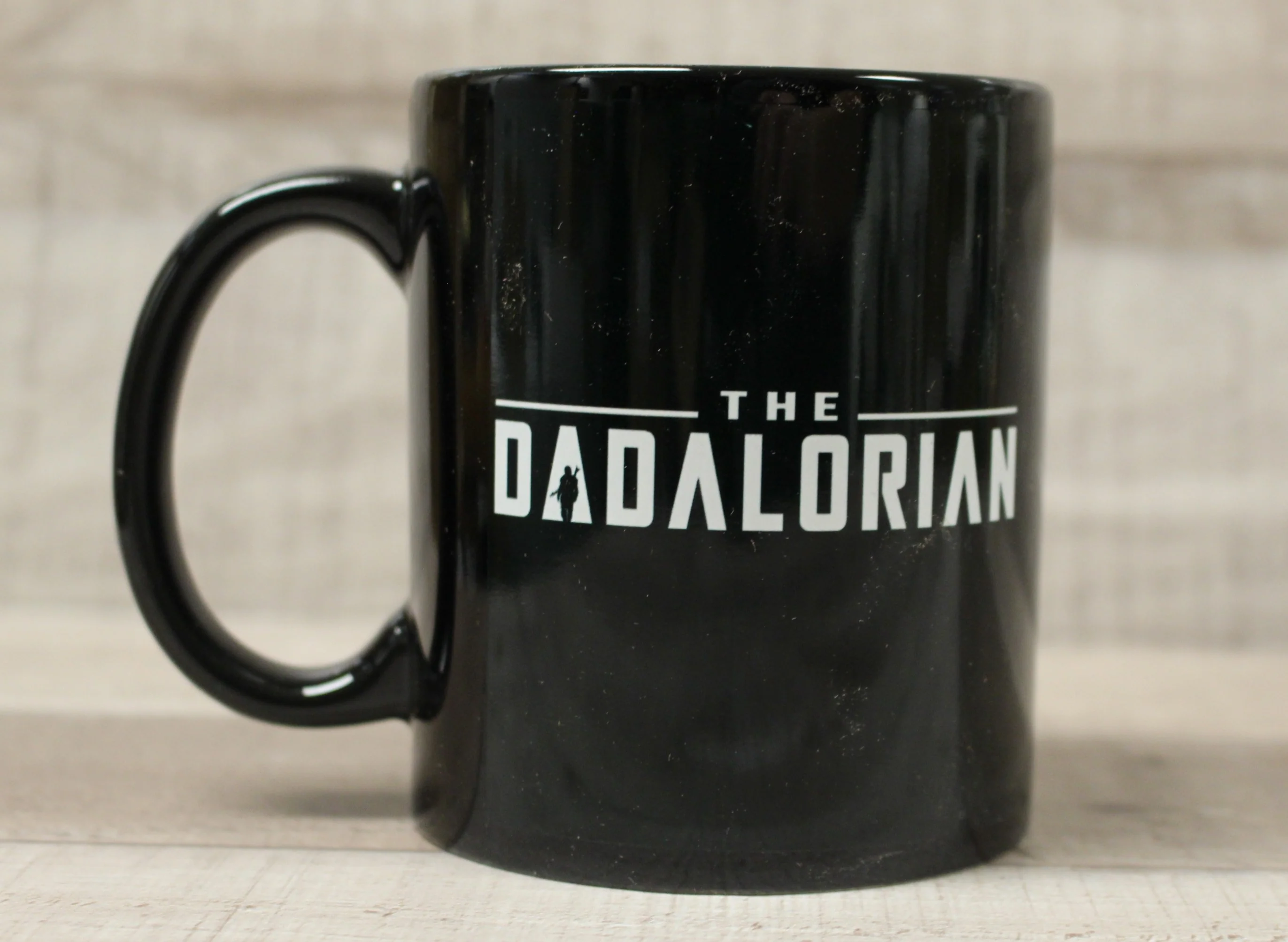 The Dadalorian Coffee Cup Mug - Dad Father's Day Birthday Gift Funny - Black - Image 3