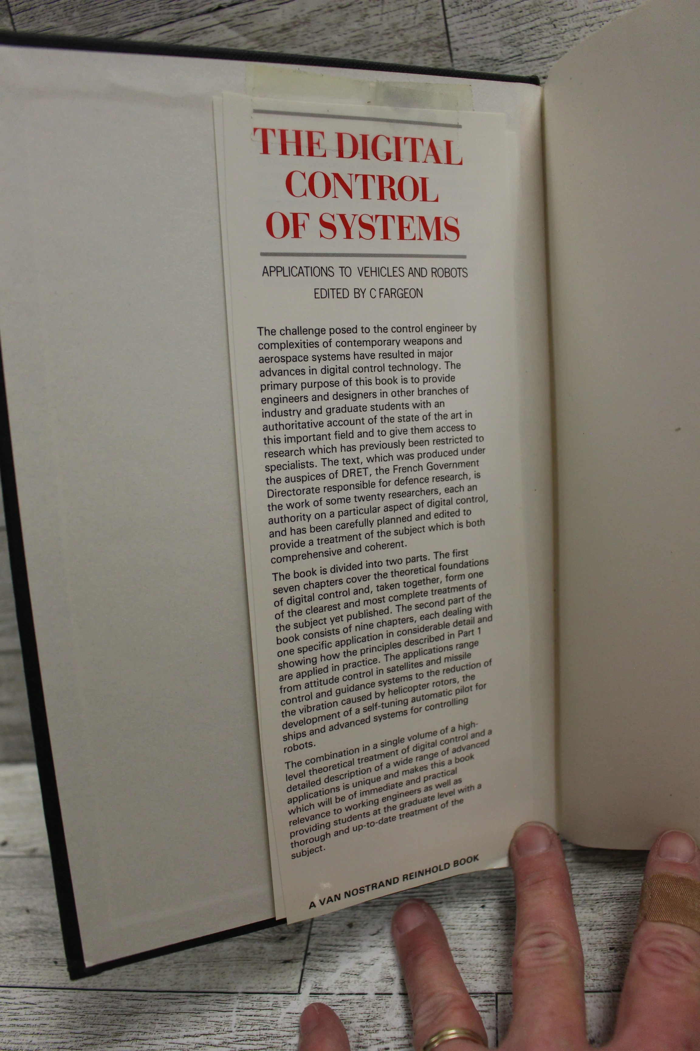 The Digital Control of Systems: Applications to Vehicles & Robots - Fargeon - Image 3
