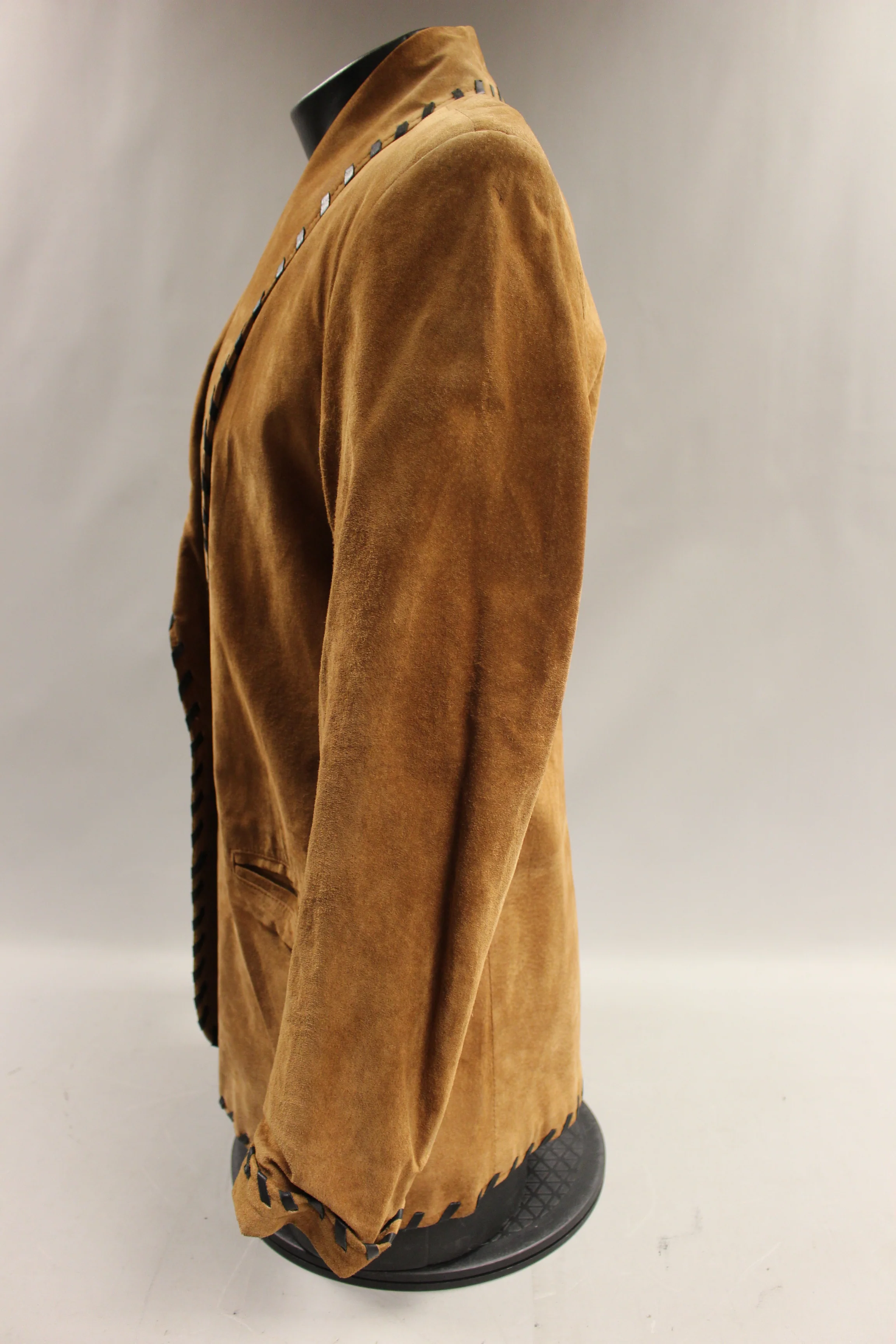 The Limited Women's Leather Blazer Jacket - Small - Used - Image 2