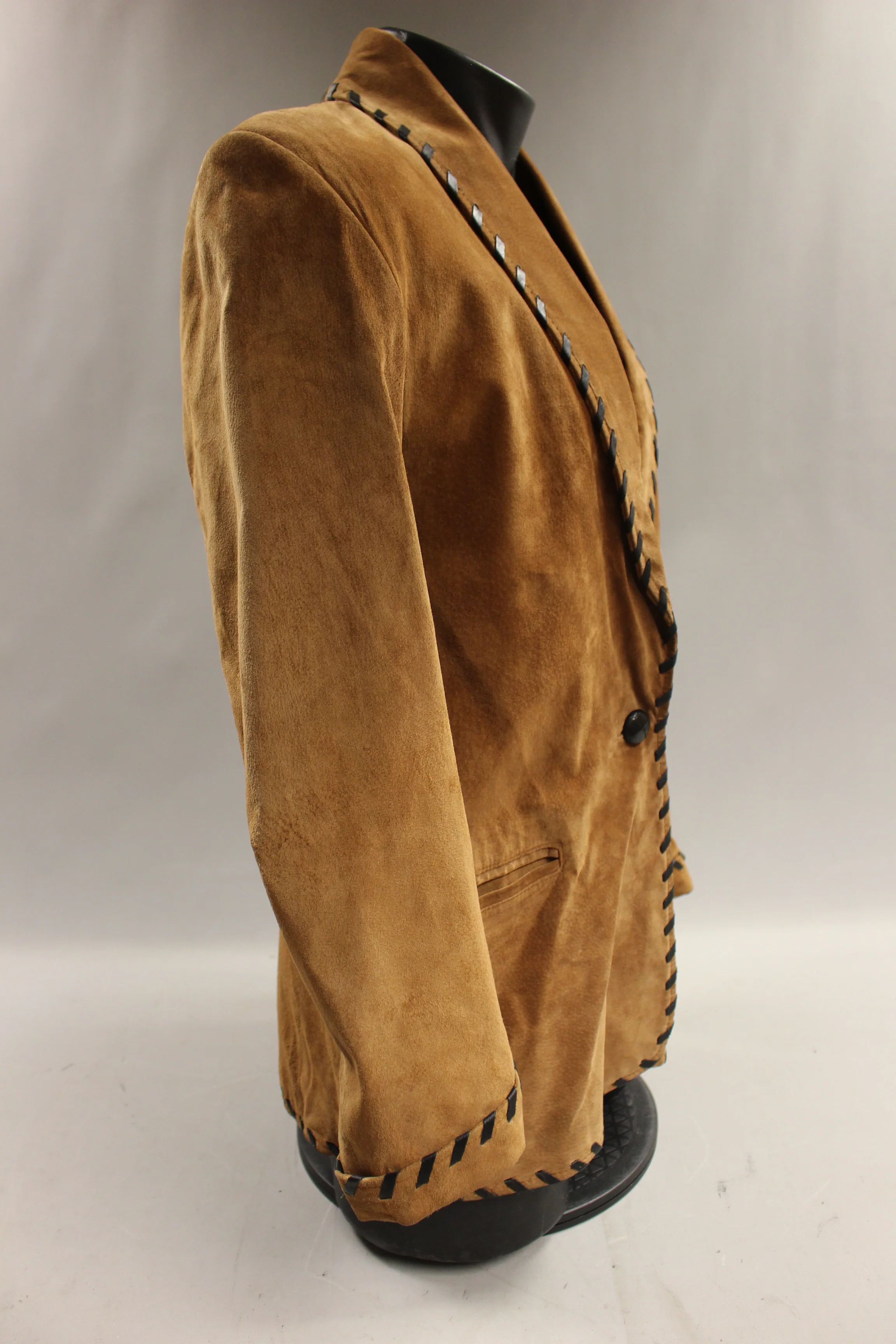 The Limited Women's Leather Blazer Jacket - Small - Used - Image 5