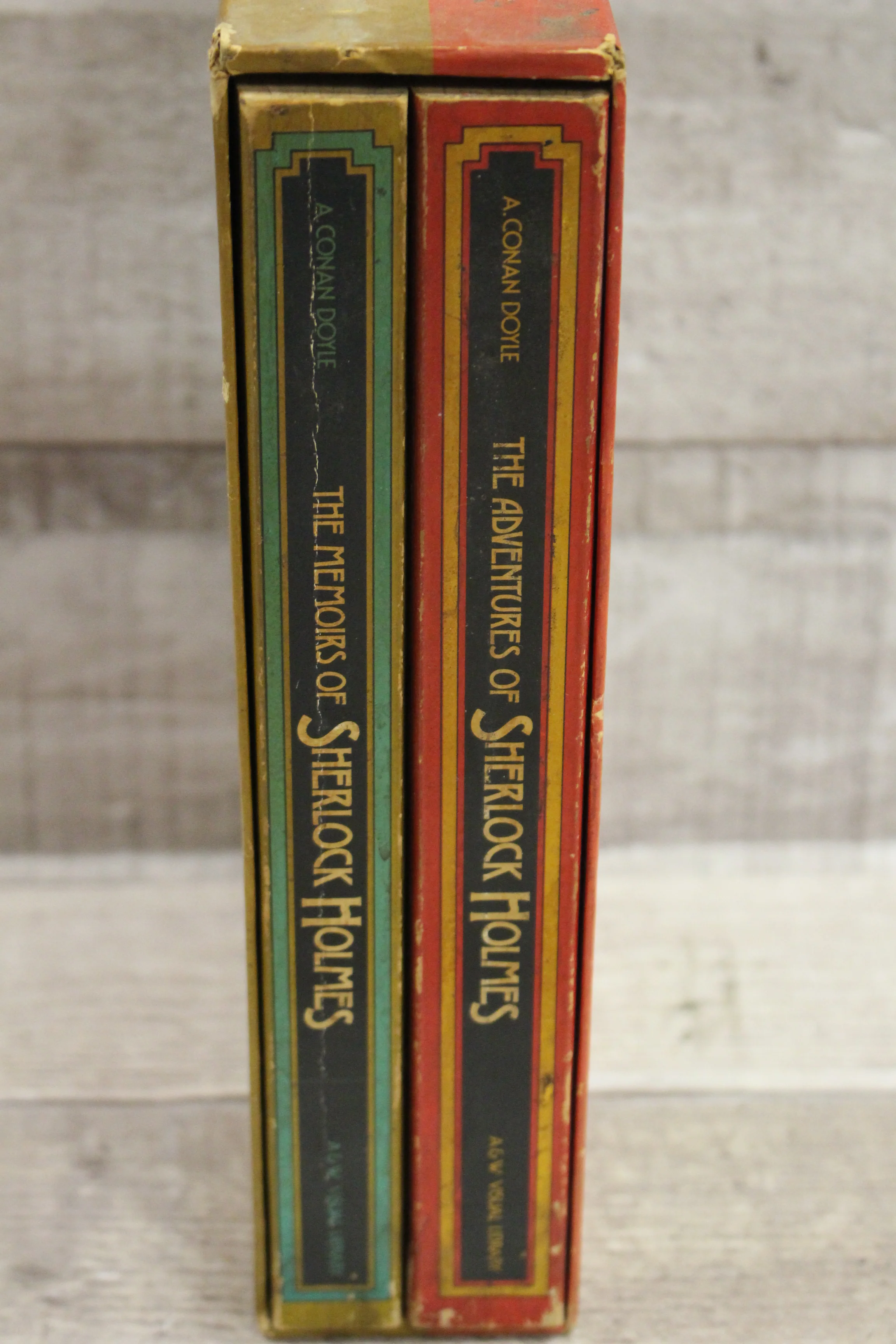 The Memoirs / Adventures Of Sherlock Holmes Duel Book Box Set -Used - Image 3