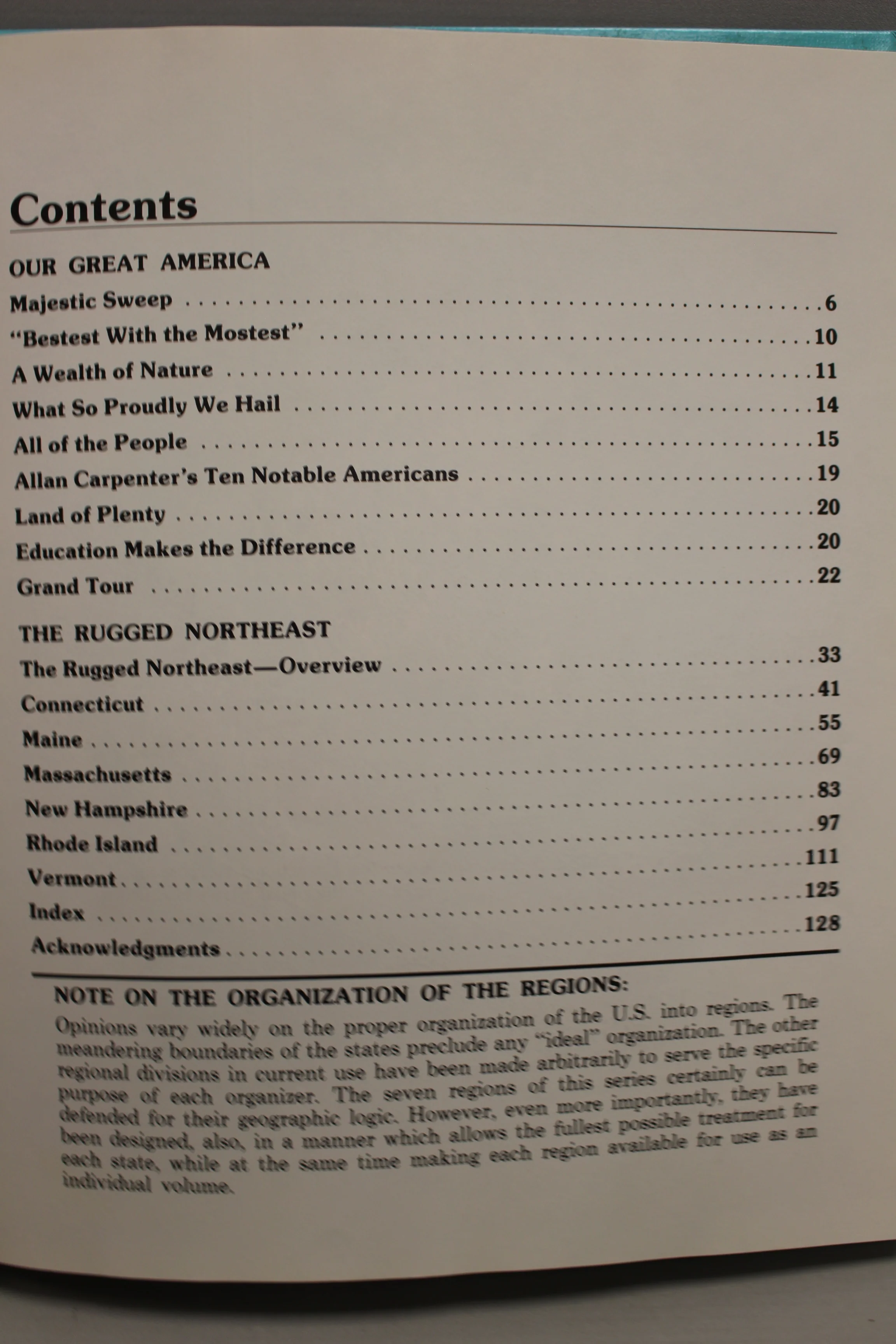 The Rugged Northeast - Region 1 - By Allan Carpenter - Used - Image 2