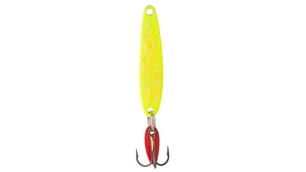The Swedish Pimple 1/5 oz Jigging Fishing Lure - Yellow Ice - Size: 3 - New