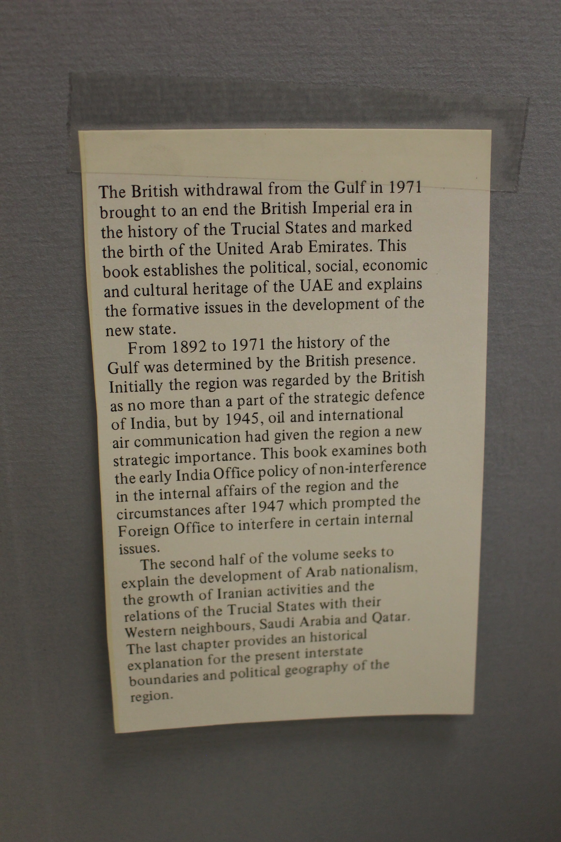 The United Arab Emirates: A Modern History - Muhammad & Morsy Abdullah - Image 9