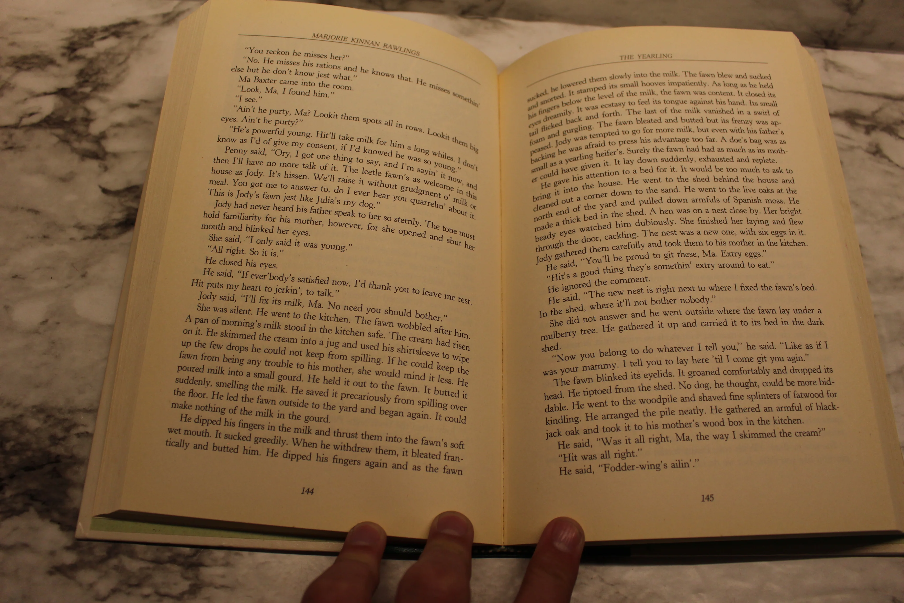 The Yearling - By Marjorie Kinnan Rawlings - Used - Image 3