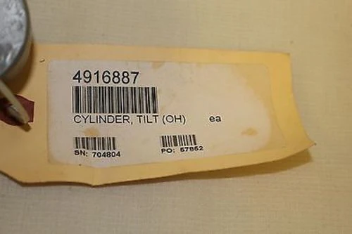 Tilt Hydraulic Cylinder Left - P/N 4916887 - 67-023LEFT - 3930-01-199-1871 - New - Image 4