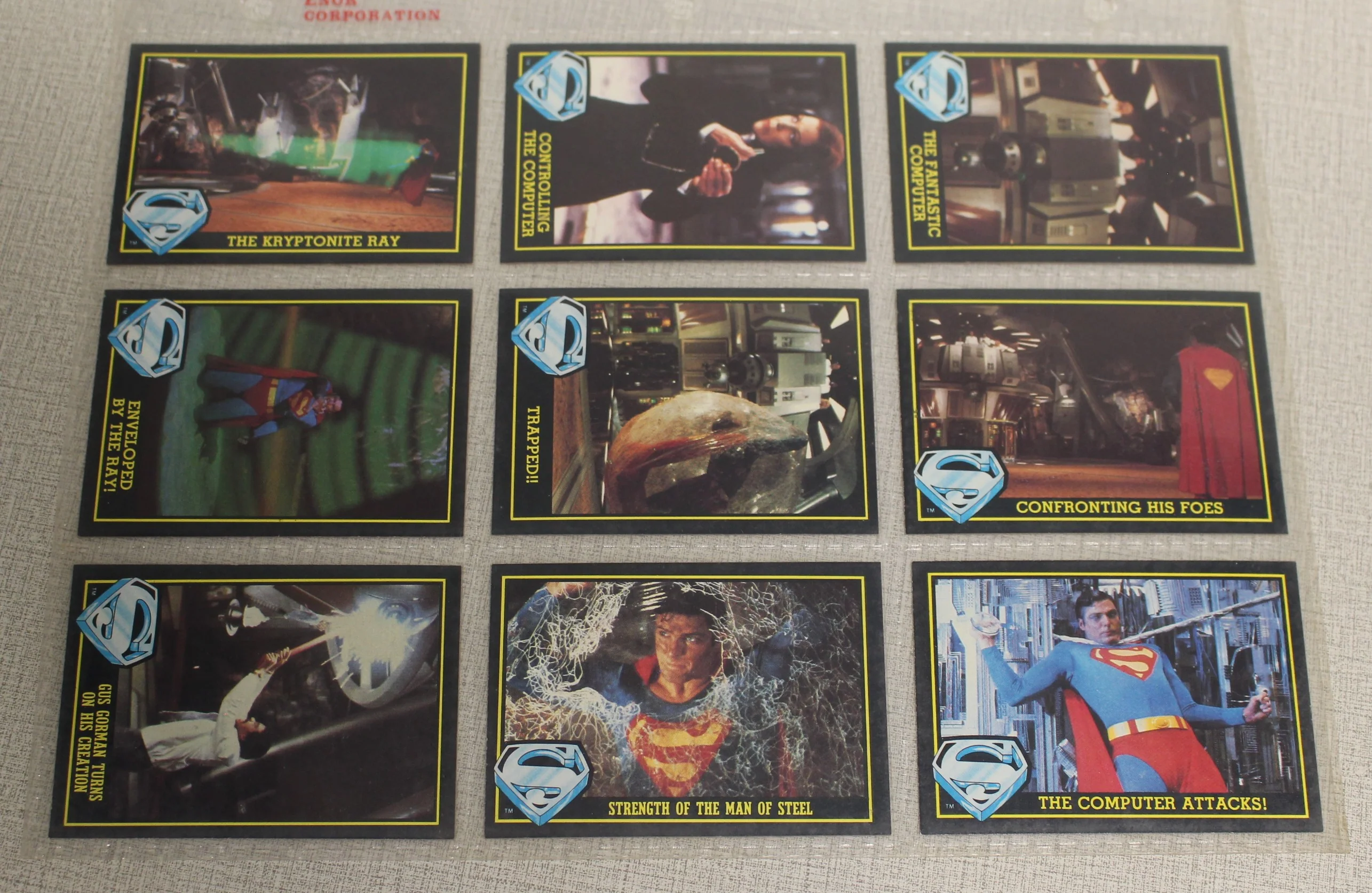 Topps 1983 Superman III Trading Cards - You Pick Sleeve - Image 10