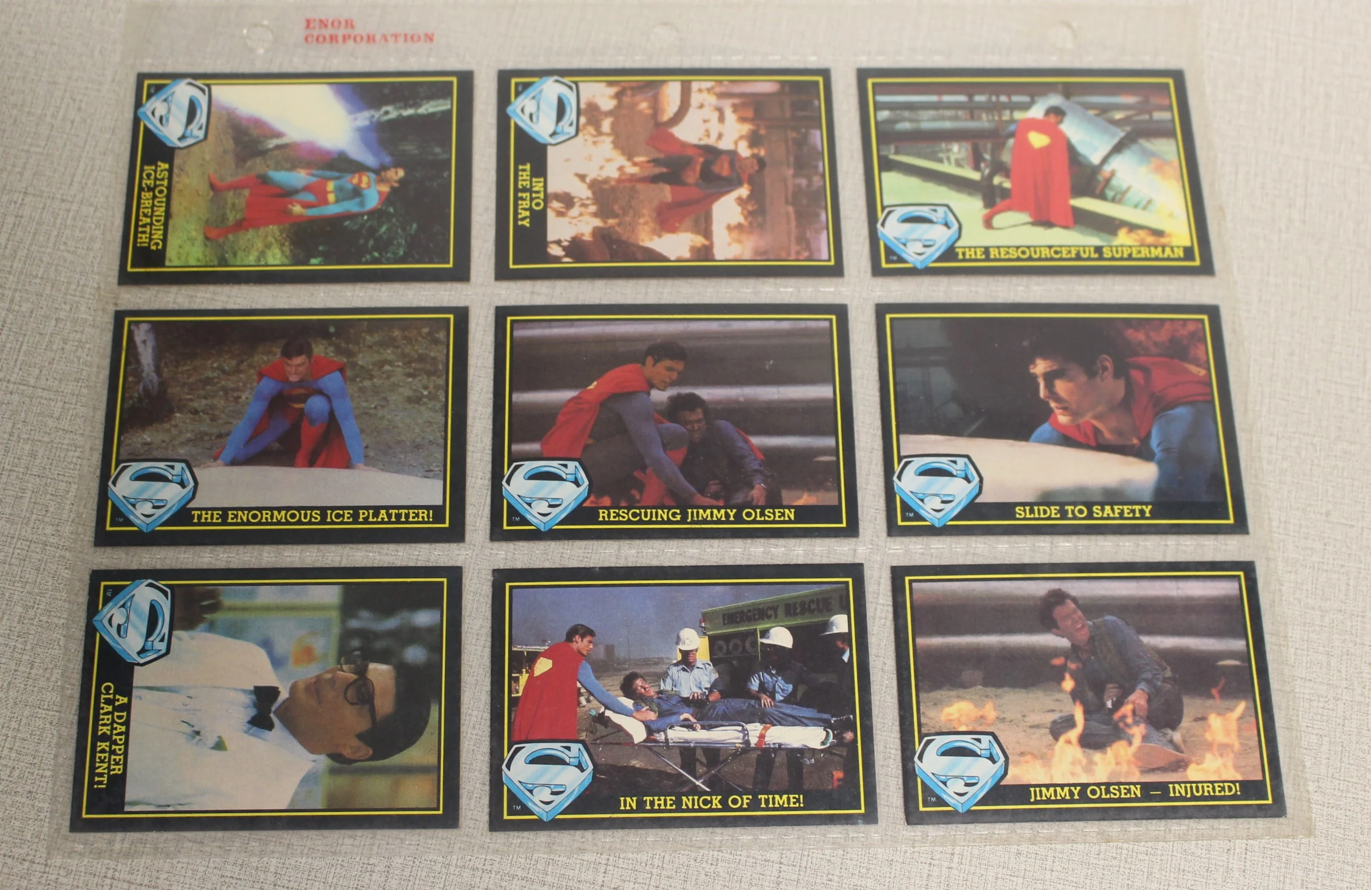 Topps 1983 Superman III Trading Cards - You Pick Sleeve - Image 4