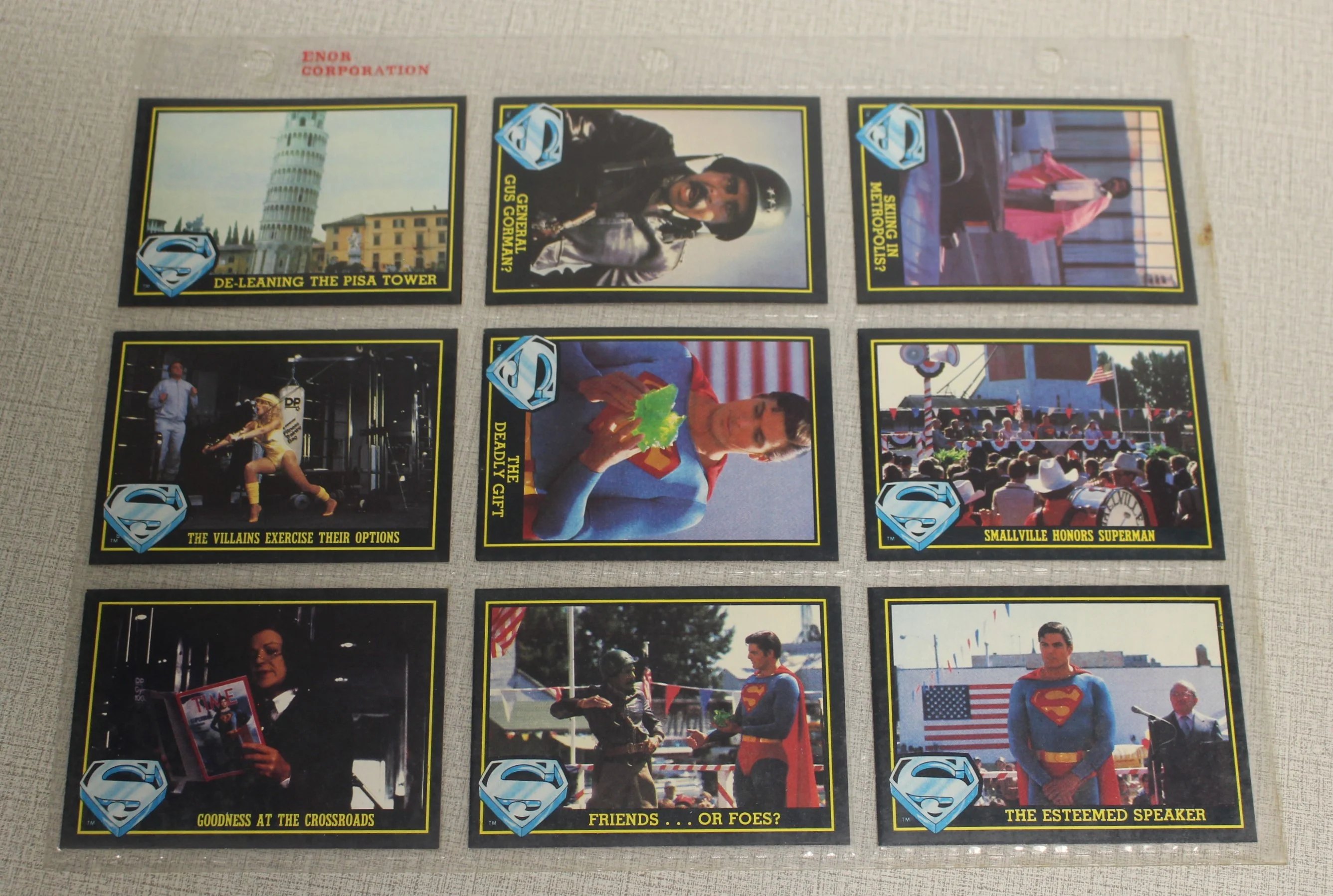 Topps 1983 Superman III Trading Cards - You Pick Sleeve - Image 7