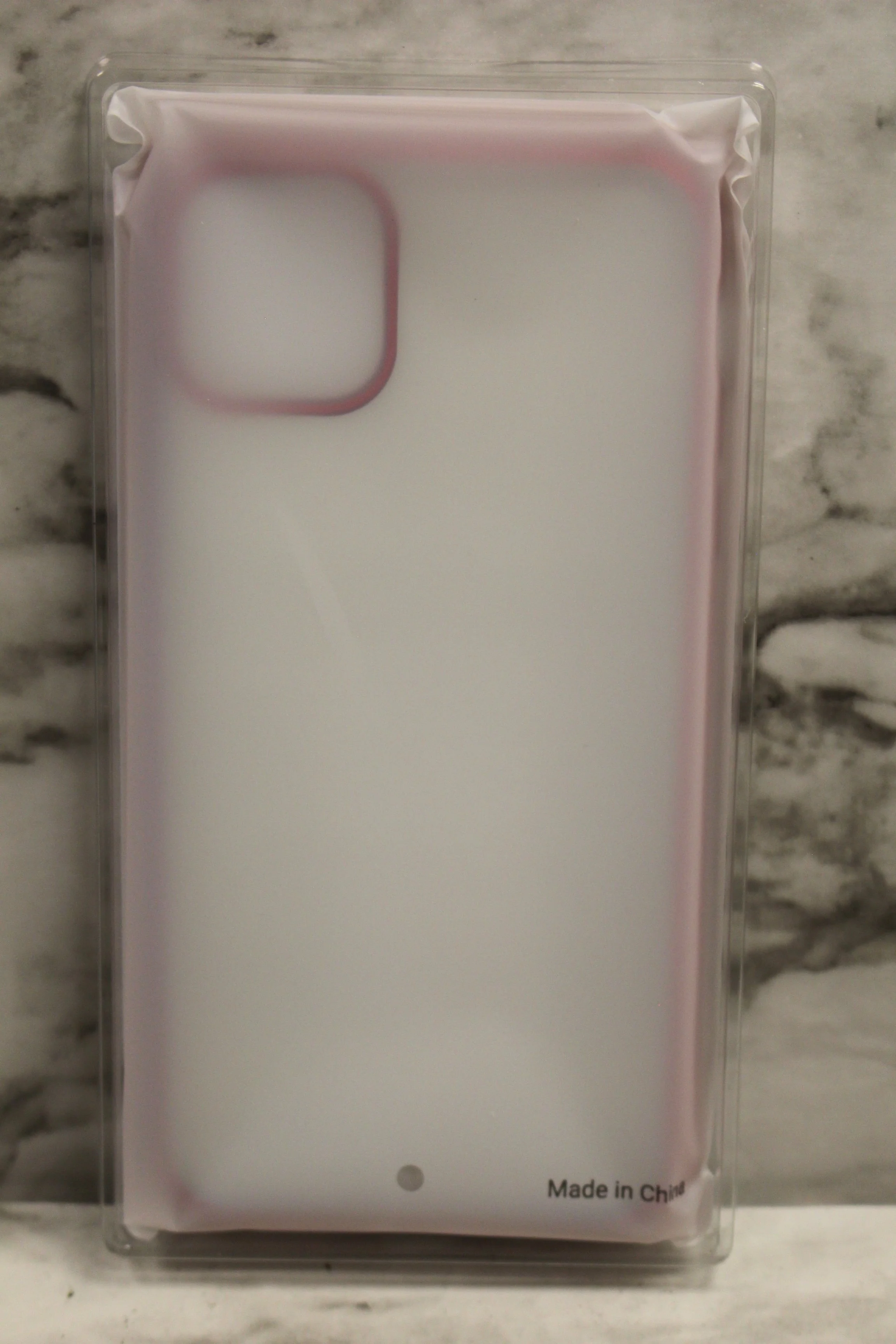 Torras iPhone 11 Pro Max Simple But Unique Smartphone Case - Clear with Red - New - Image 4