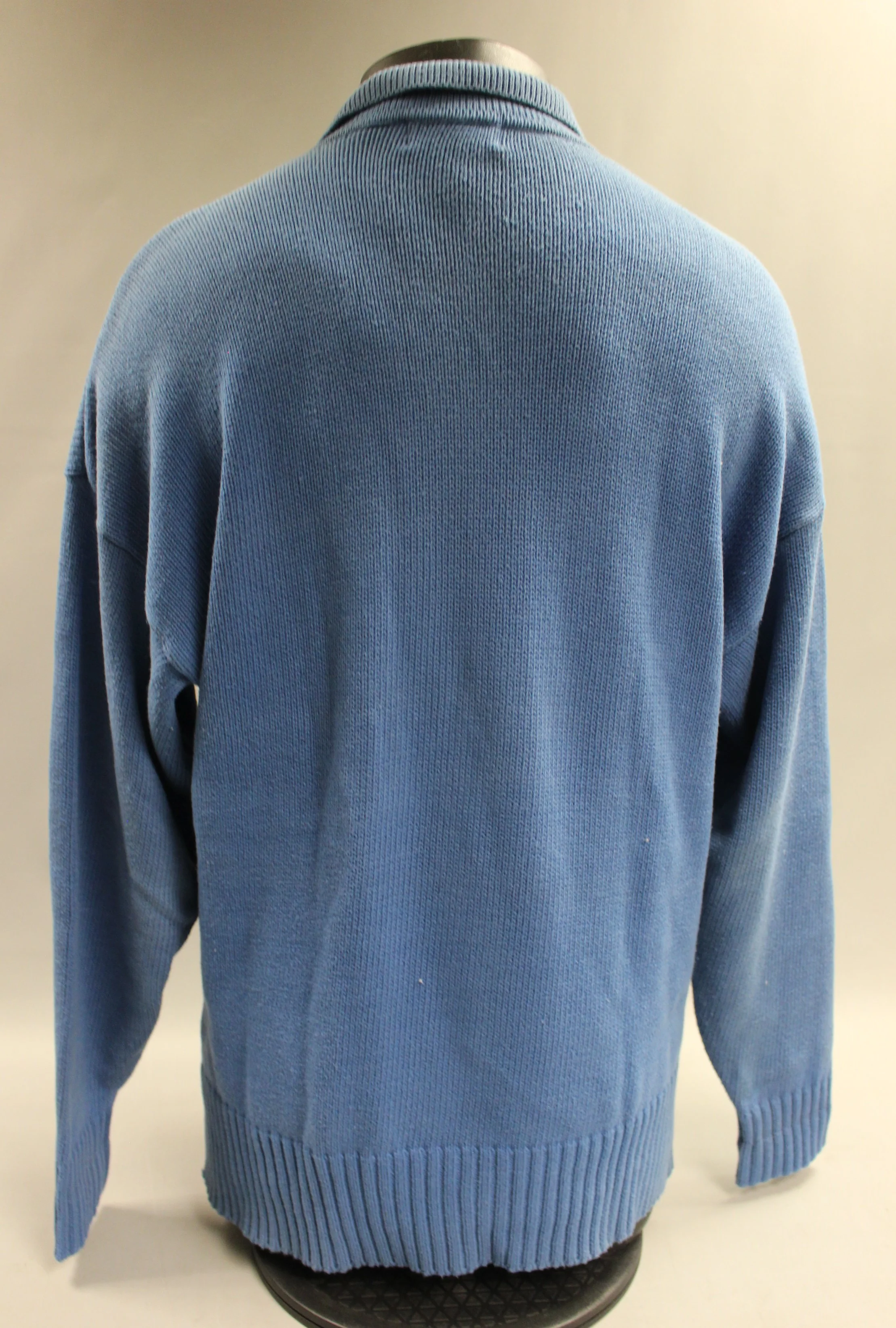 Trader Bay Men's Sweater - Large -Blue - Used - Image 3