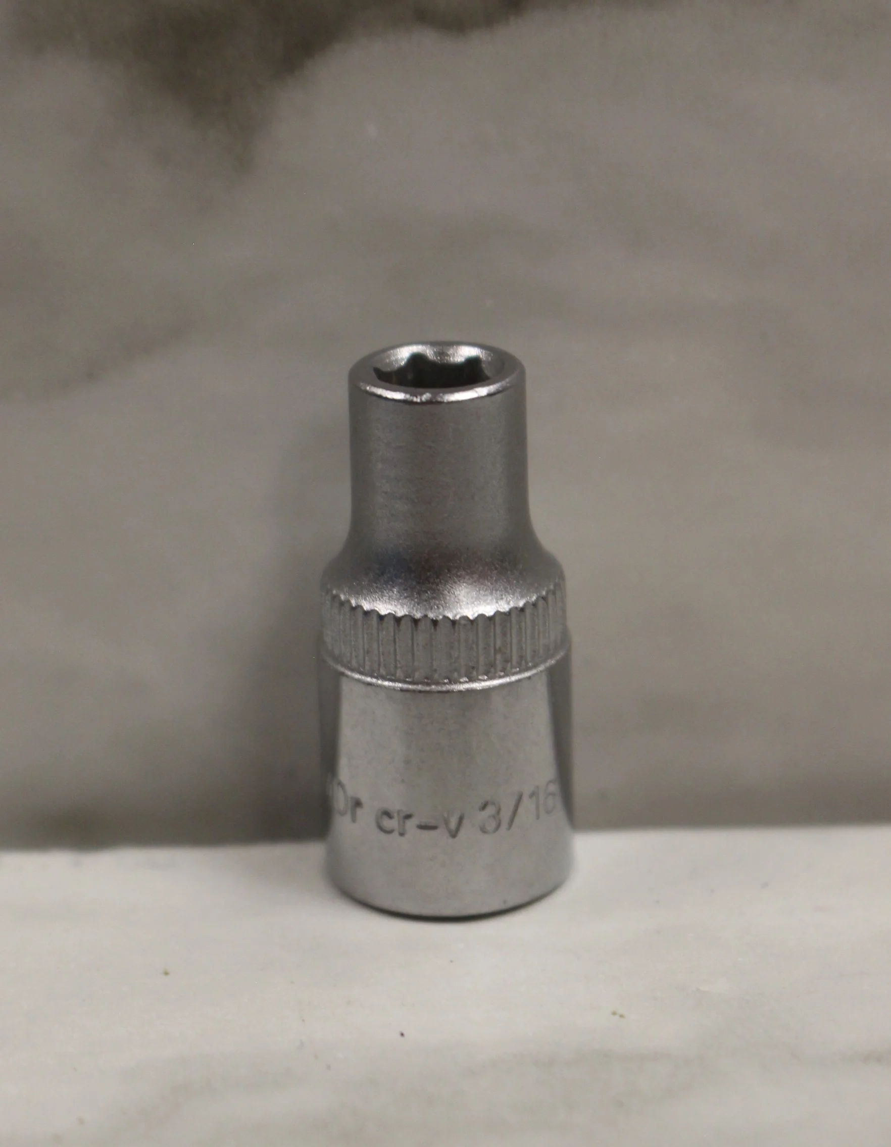 Transtime 3/16" Socket, 6 Point 1/4" Drive - PN CR-V3/16 - Used