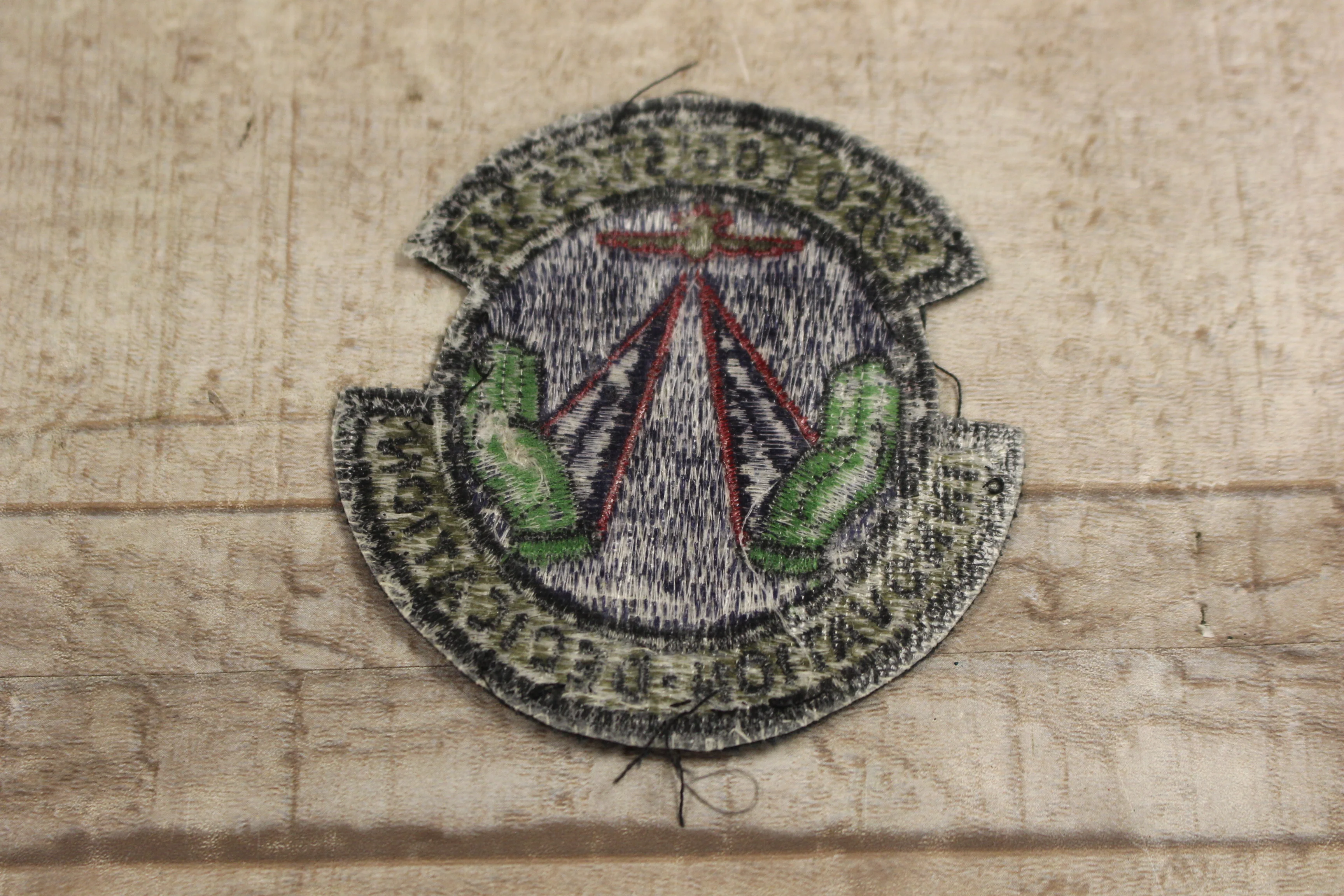 U.S. Airforce 2750 Logistics Squadron Innovation Dedication Sew On Patch -Used - Image 2