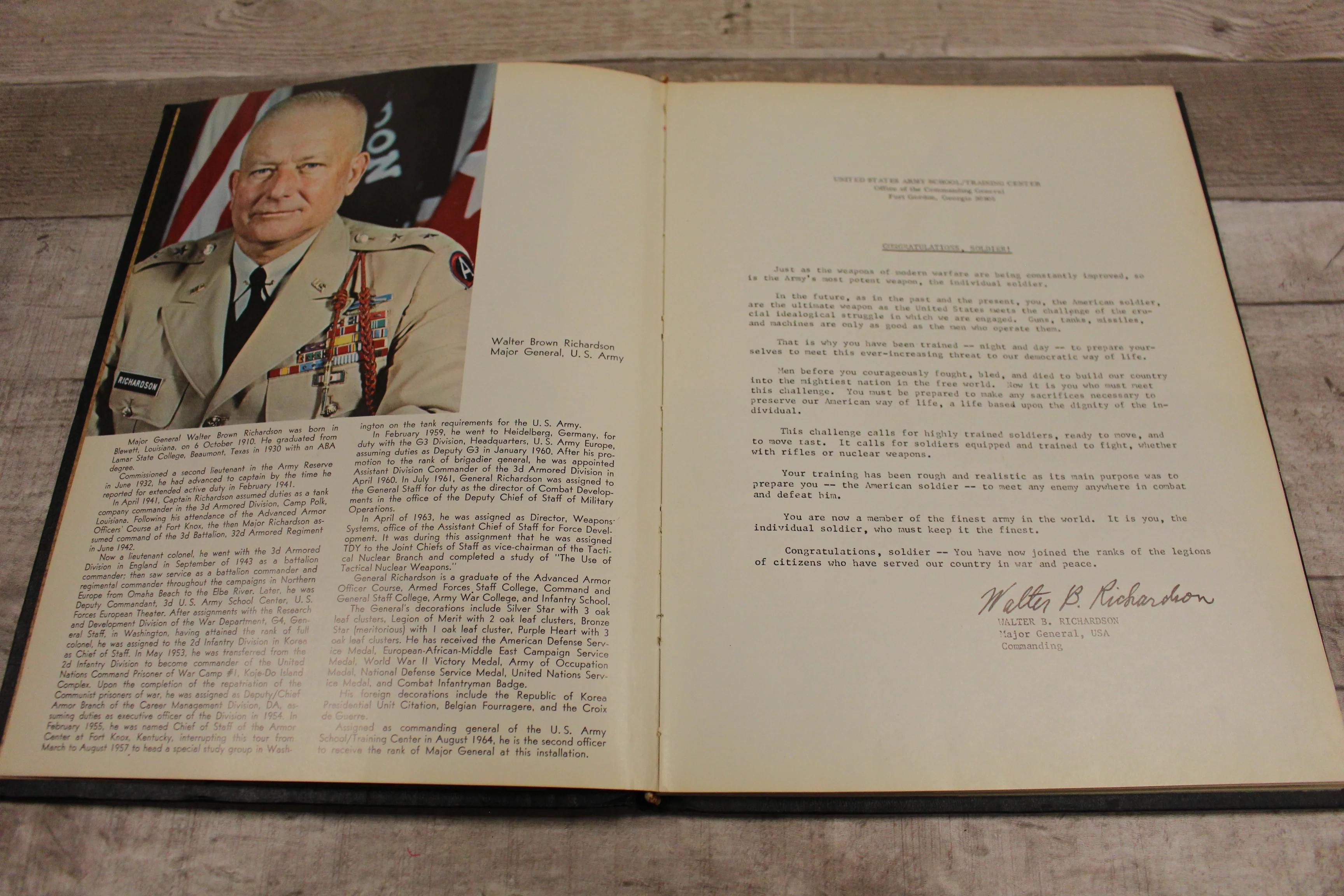 U.S. Army Training School/Center Fort Gordon, GA Photo Album Book -Used - Image 6