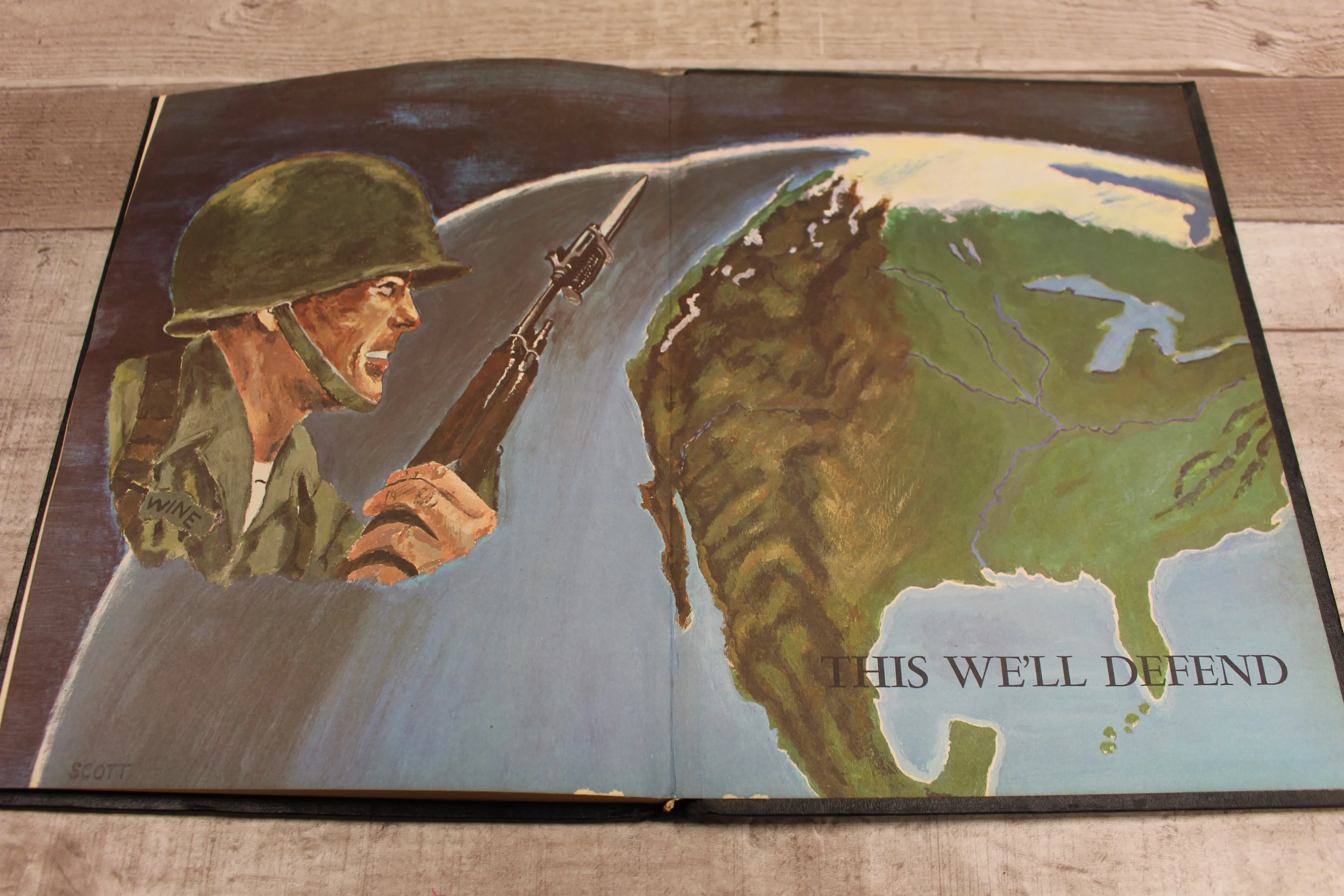 U.S. Army Training School/Center Fort Gordon, GA Photo Album Book -Used - Image 9