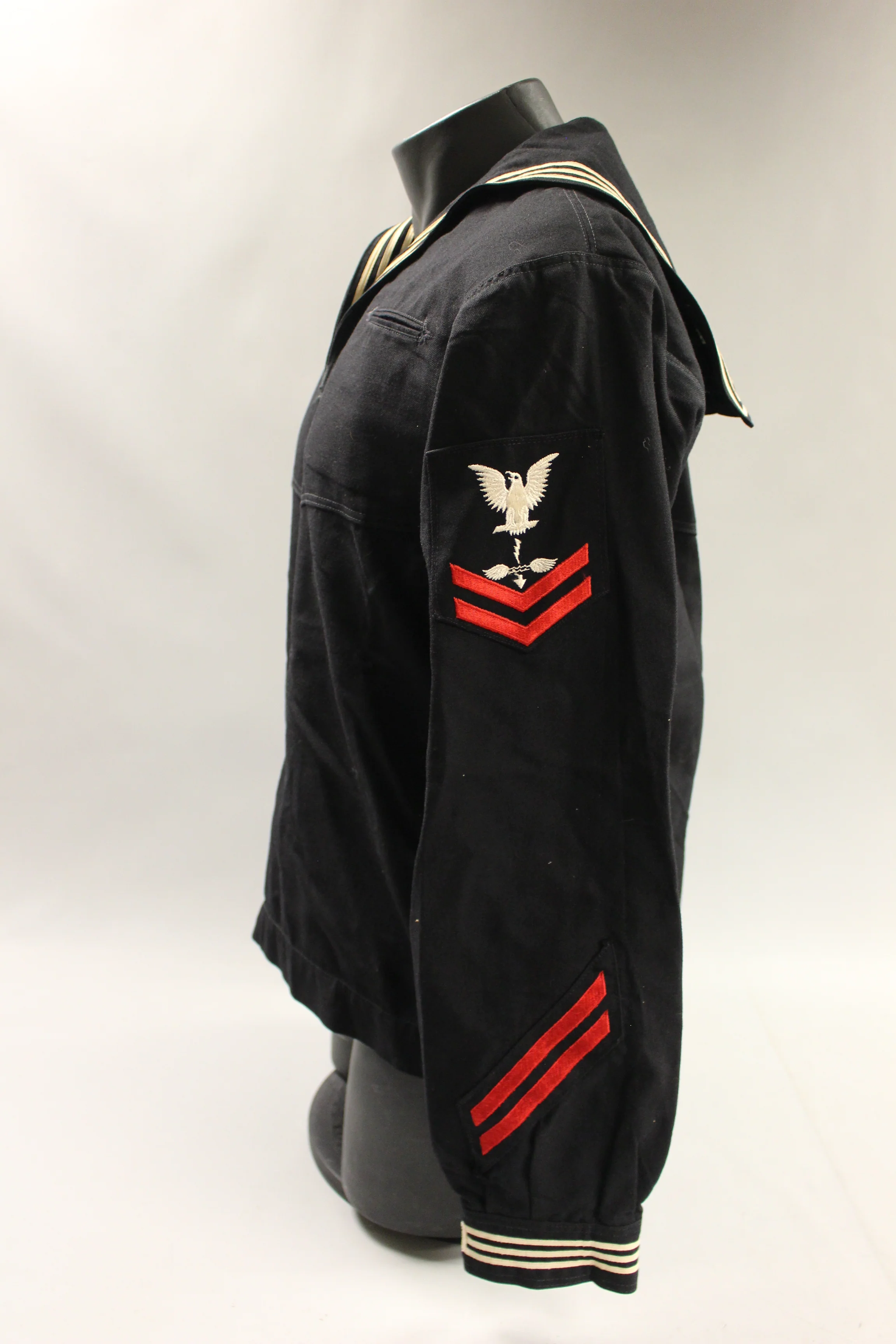 U.S. Navy Man's Blue Dress Jumper- Size: 42L - Used - Image 4