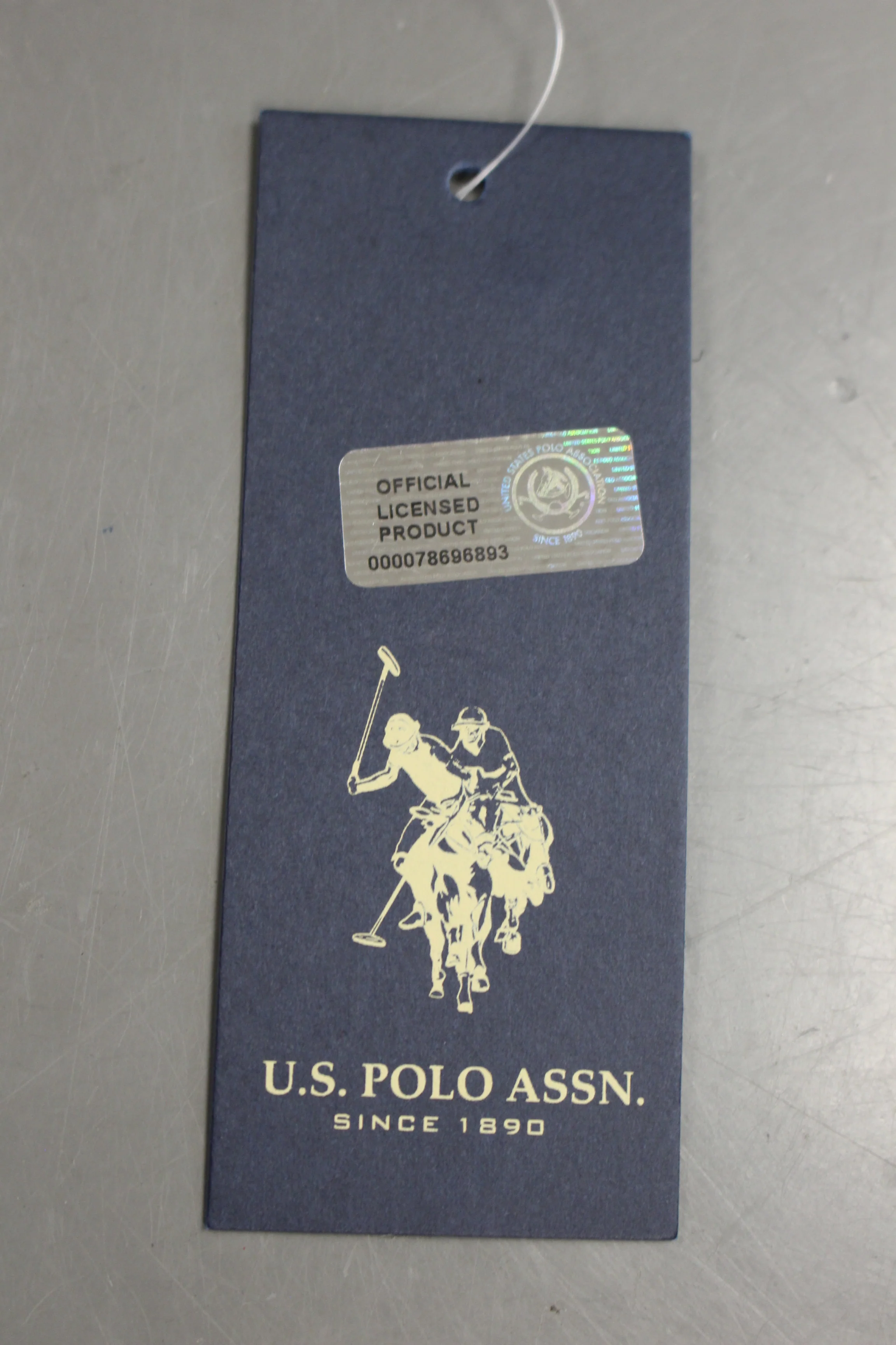 U,S, Polo Assn Boys Blue Polo, Short Sleeve, Small (4), New - Image 2