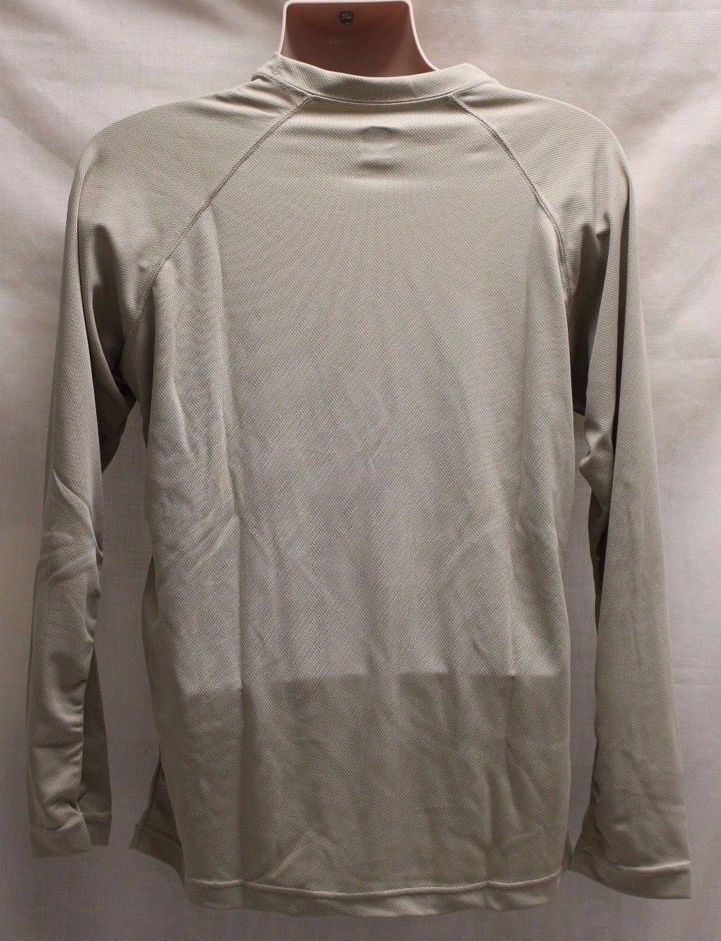 UNITED Mens Long Sleeve Midweight Long John Shirt - Small - Desert Sand - Used - Image 2