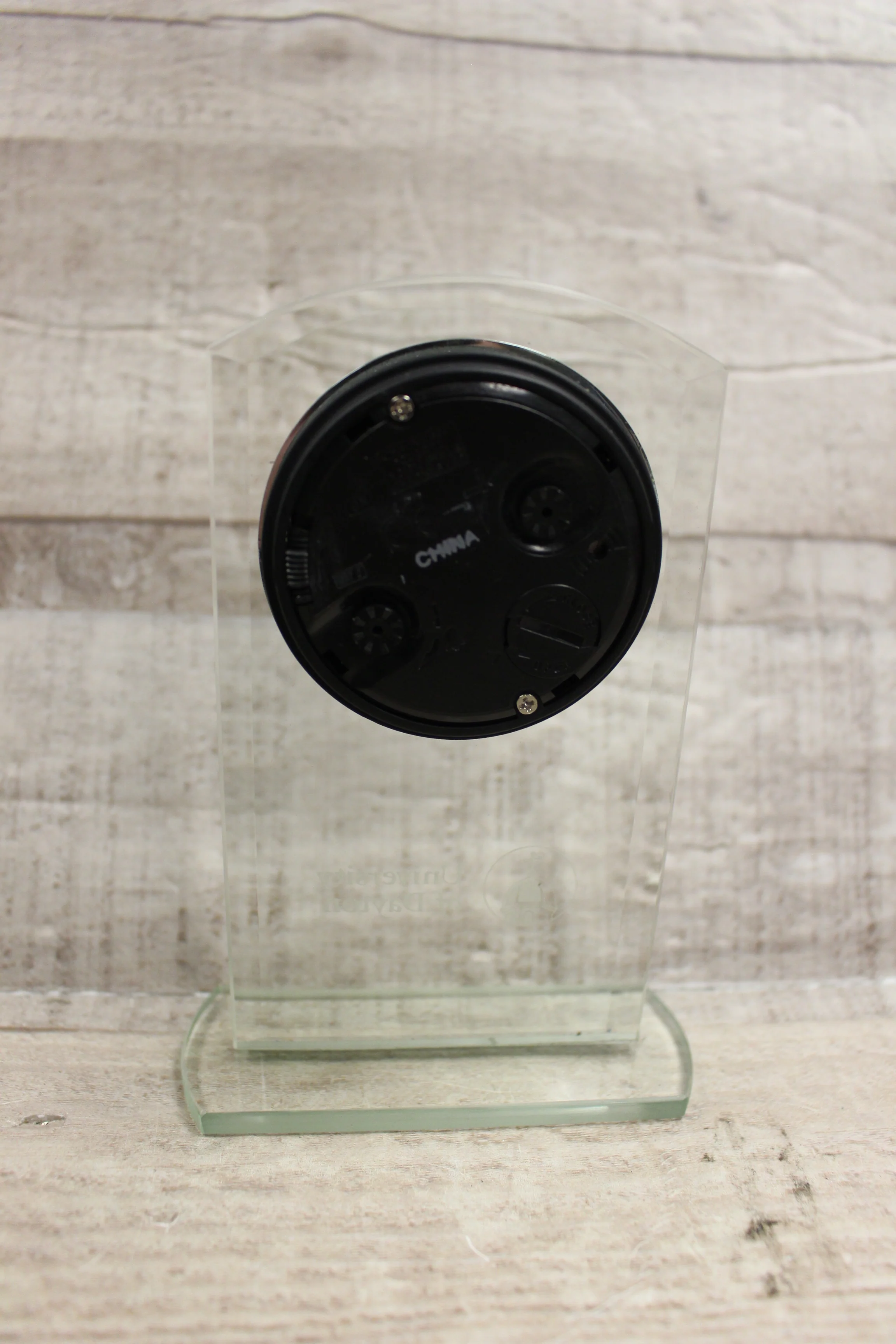 University Of Dayton Miniature Standing Desk Clock -New - Image 2