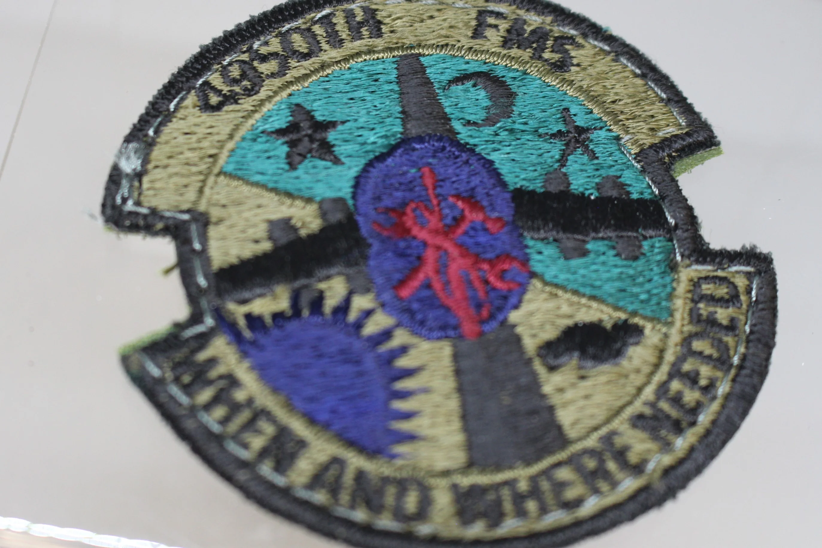 US Air Force 4950th FM5 When and Where Needed Patch - Used - Image 3