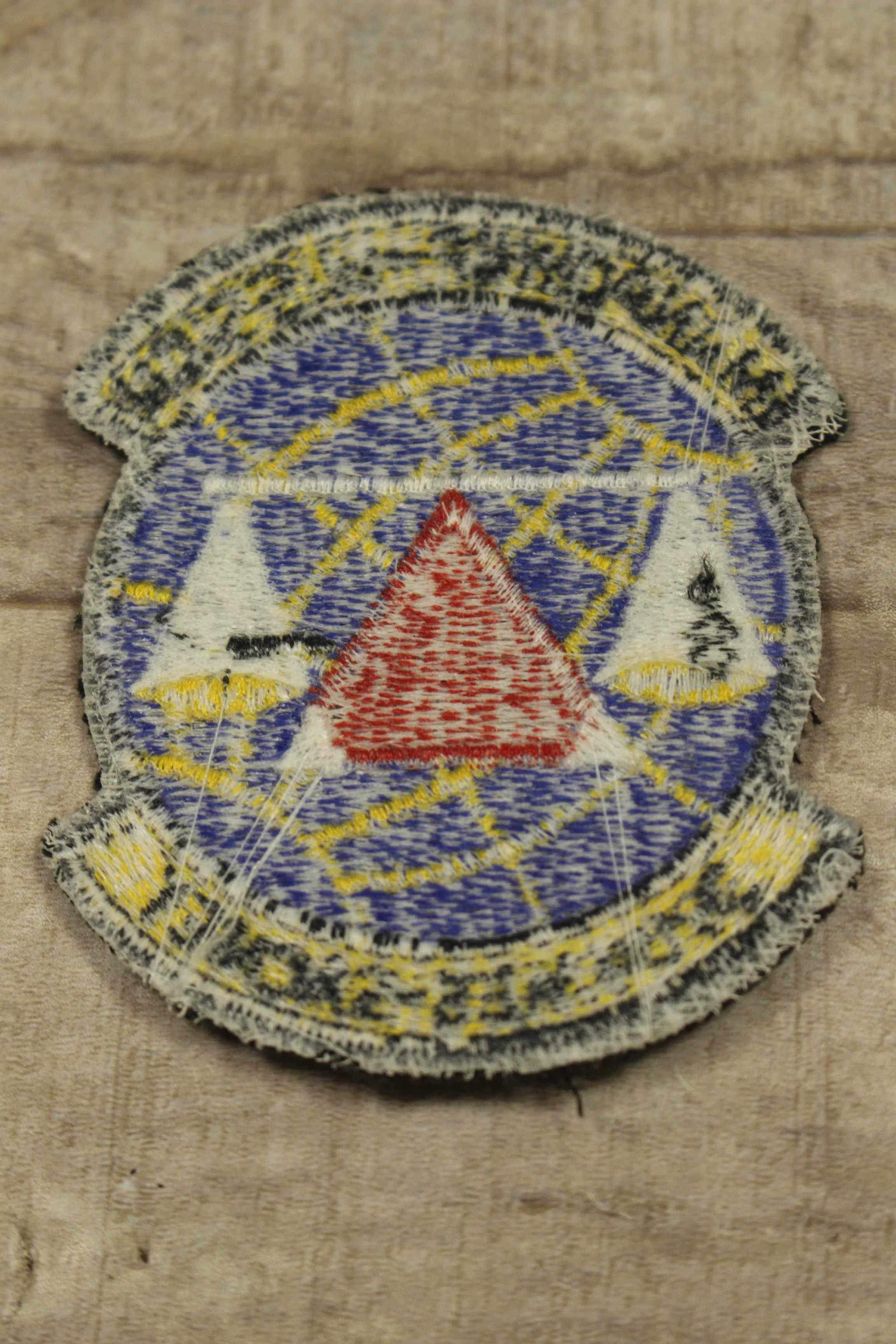 US Air Force Manpower Mission 3904 Mes Sacmet Sew On Patch -Used - Image 2