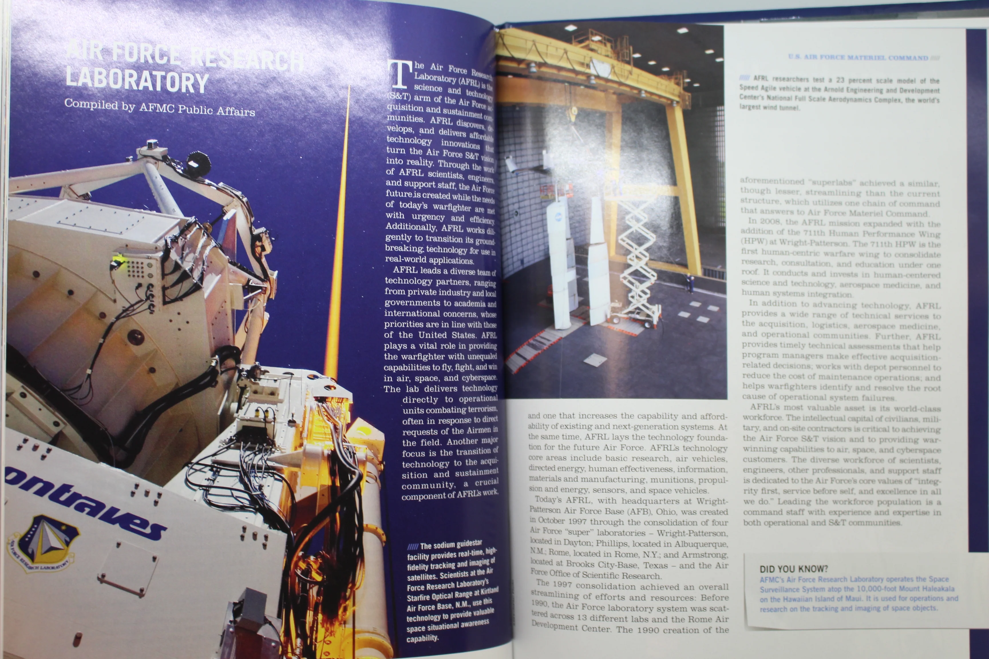 US Air Force Materiel Command Book, Warfighter Support 1992-2012 - Image 2