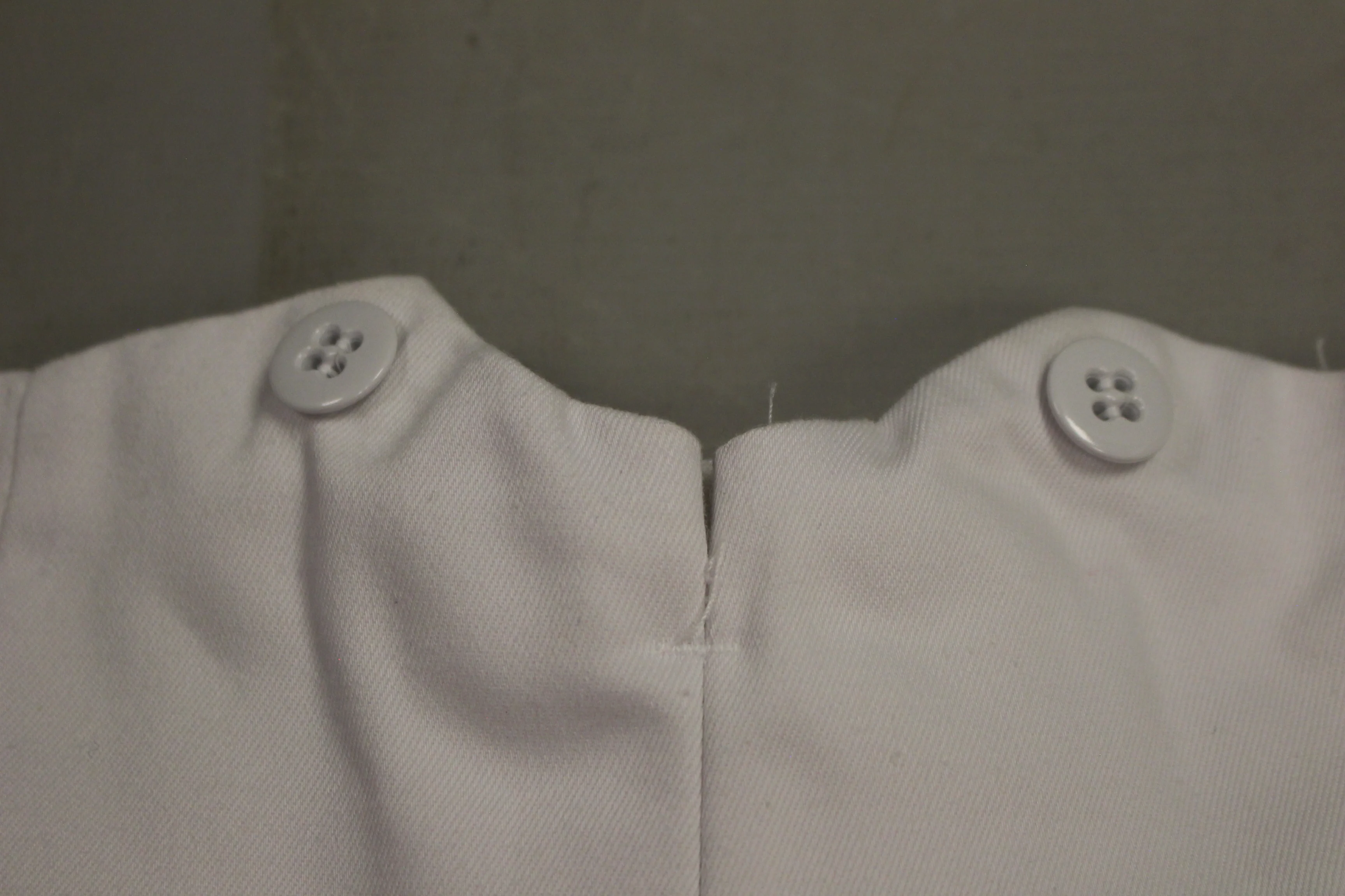 US Air Force Men's Cadet Parade Dress White Service Trousers - Size: 34R - Used - Image 4