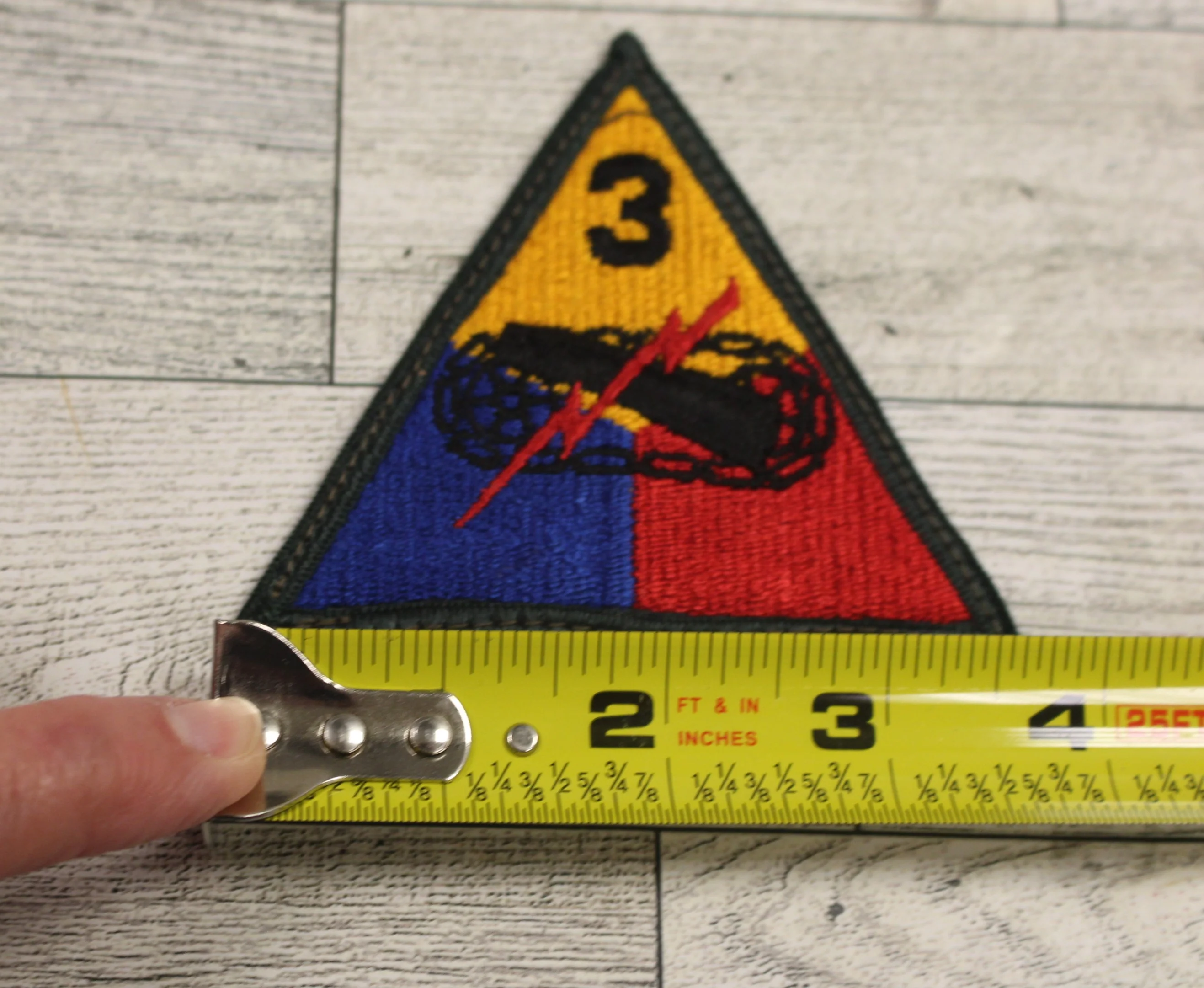 US Army 3rd Armored Division Patch - Used - Image 2