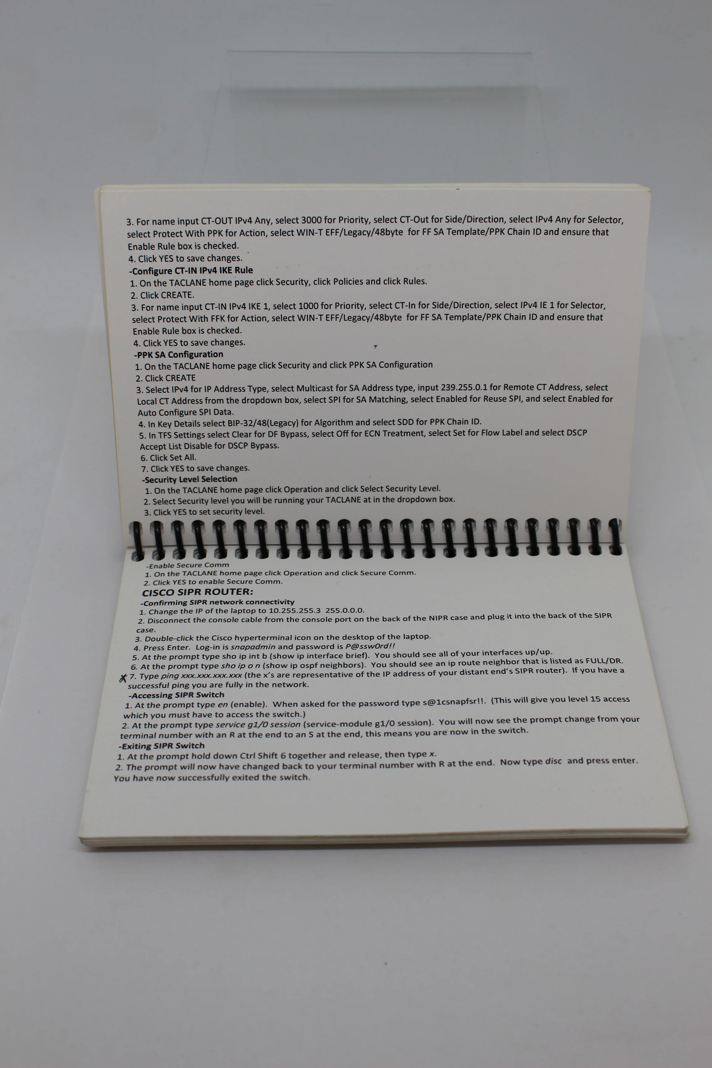US Army FORSCOM Theater Provided Equipment Booklet - Image 4