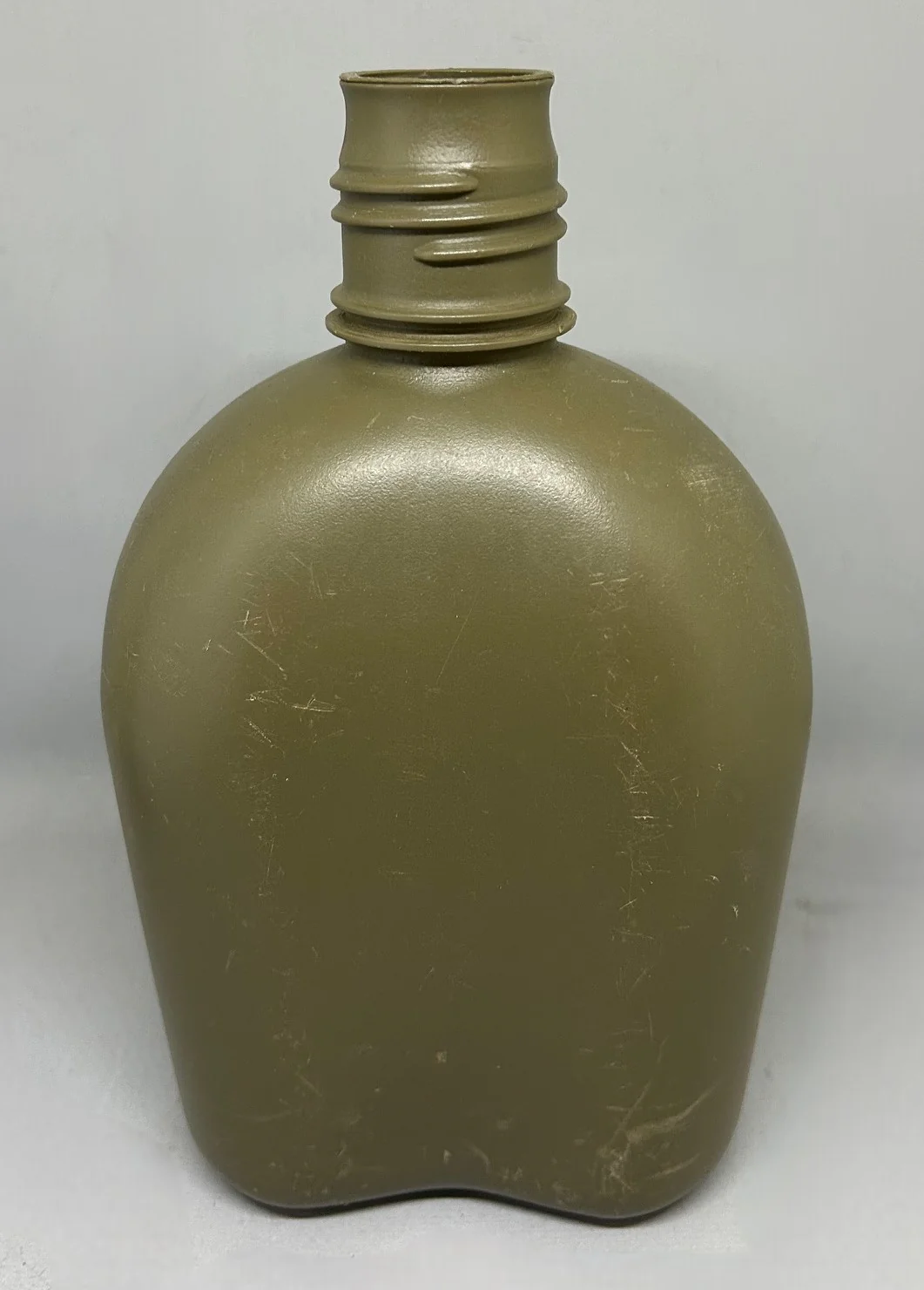 US Army Military 1 Qt. Water Canteen without Lid - 8465-01-115-0026 - OD Green - Image 2