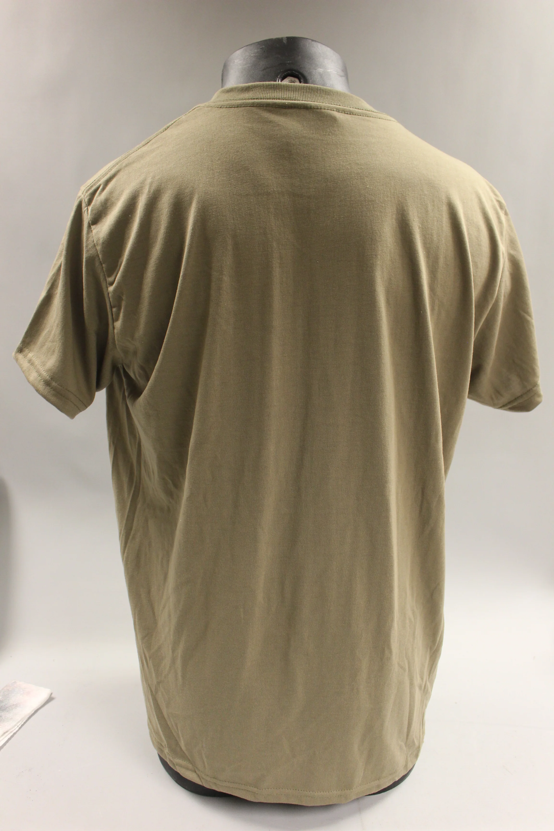 US Army Moisture Wicking Tan 499 Short Sleeve T-Shirt -XXLarge -8415-01-630-5589 - Image 2