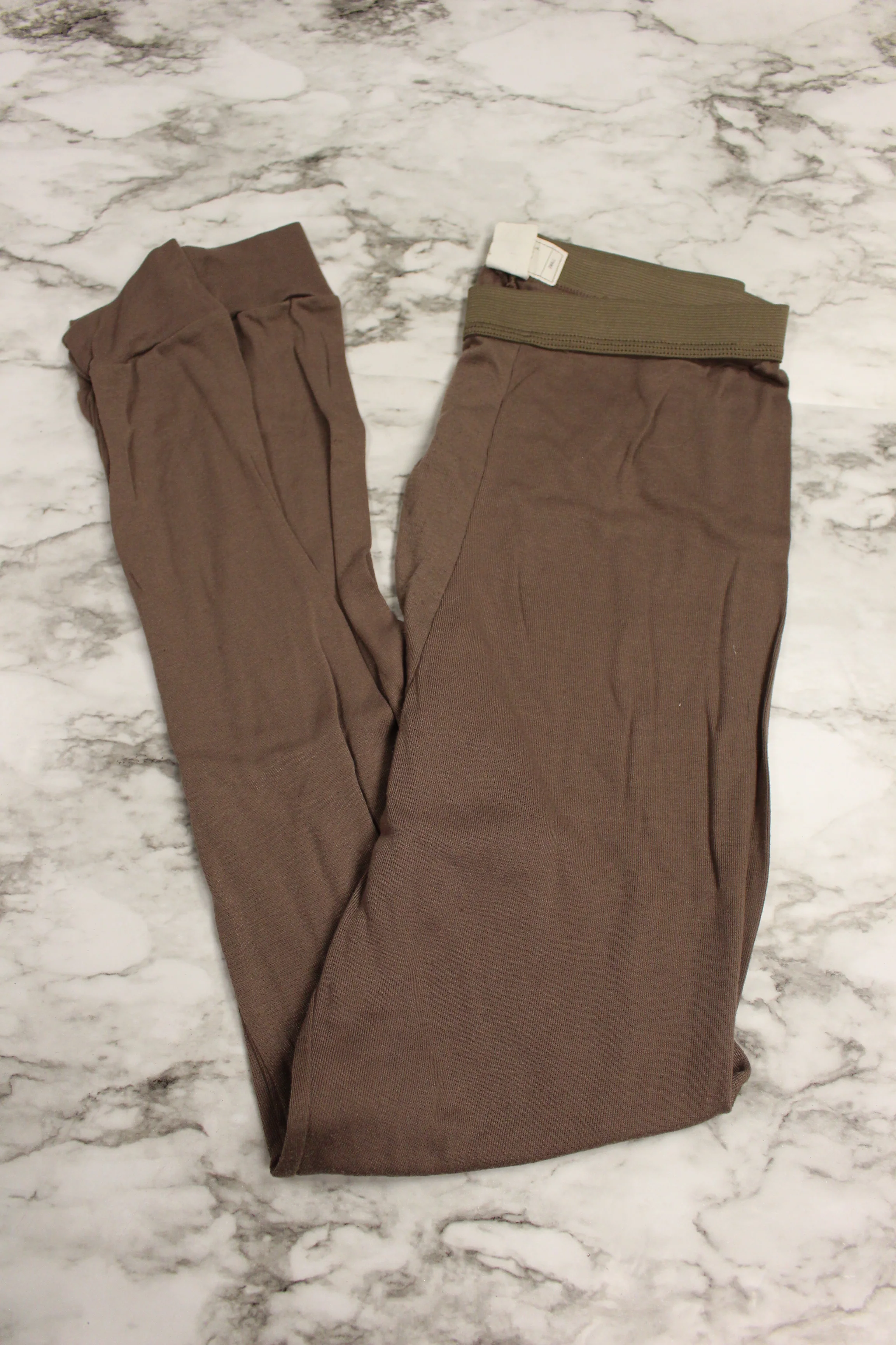 US Army Polyester LWCWUS Long John Pant - 8415-01-415-5669 - Medium - Used