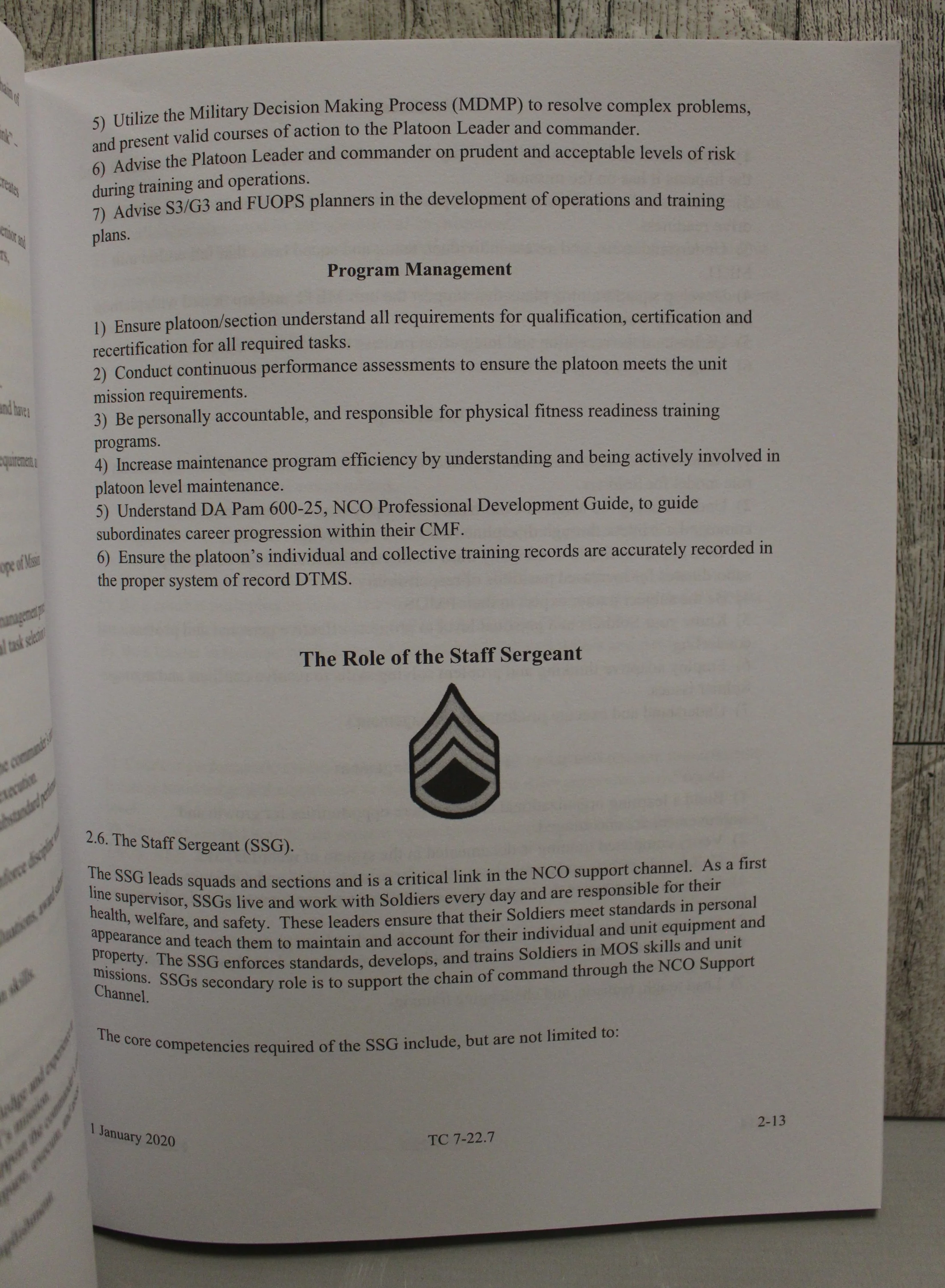 US Army The Noncommissioned Officer Guide - January 2020 - TC 7-22.7 - Used - Image 7