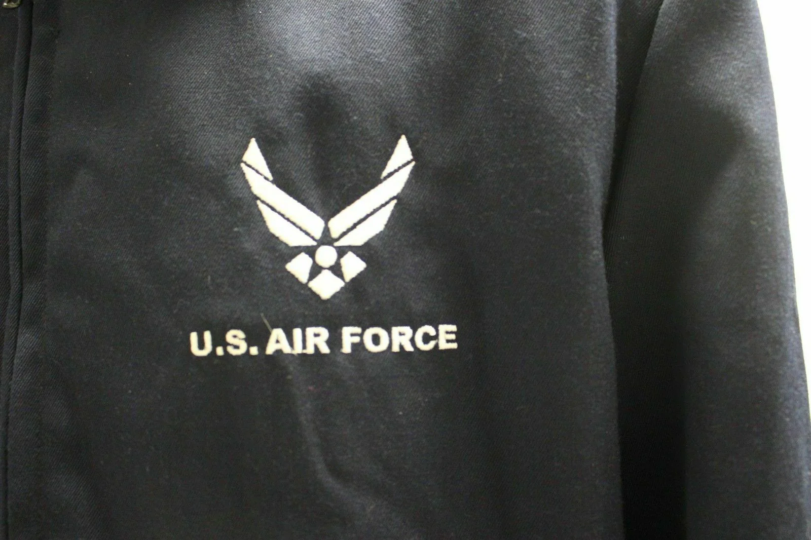 US DSCP AF Air Force Women's Blue Lightweight Jacket with Logo - Various Sizes - Image 3