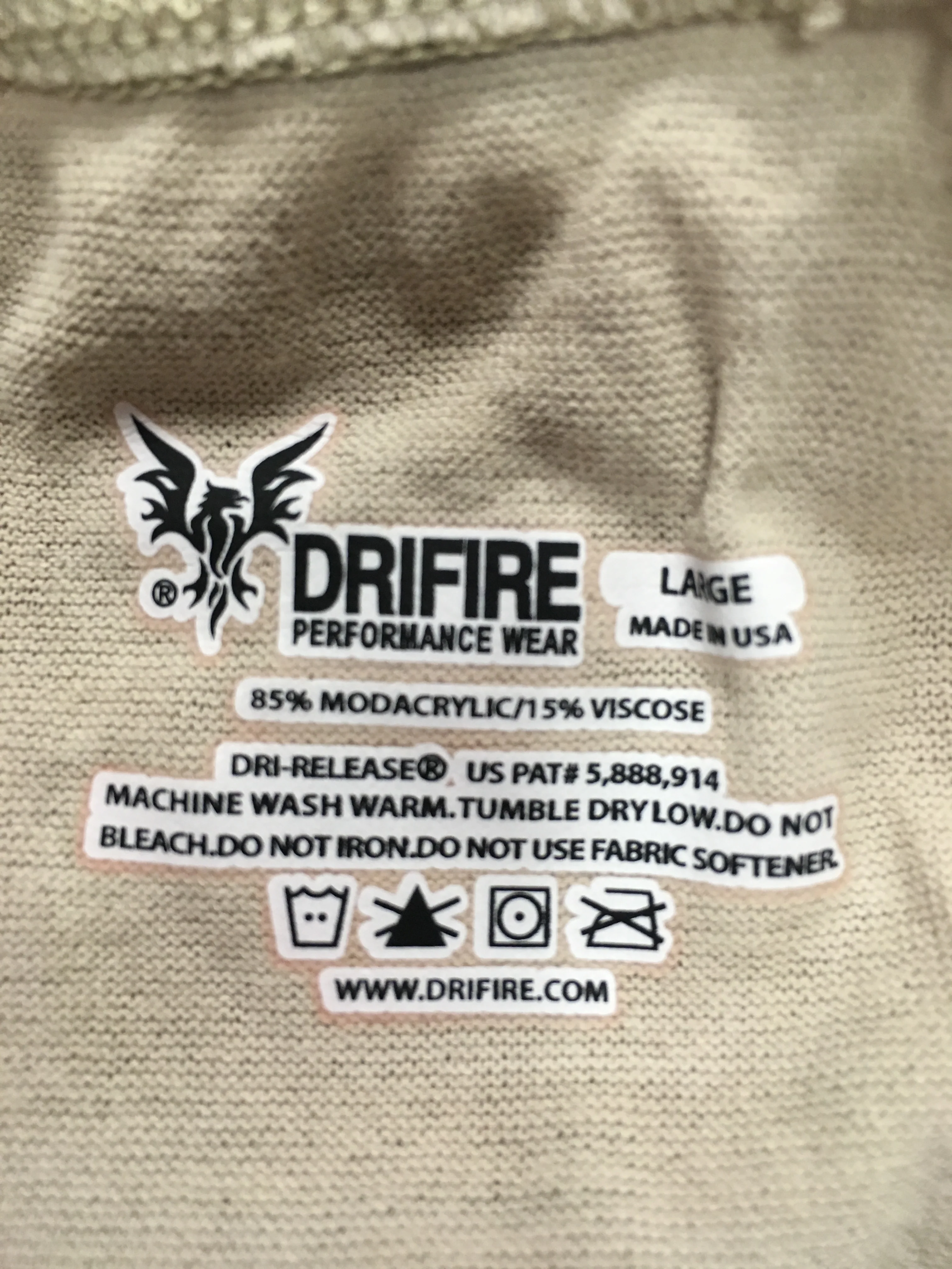 US Military Drifire Silkweight Women's FR "Boy Short" - Size: Large - New - Image 2