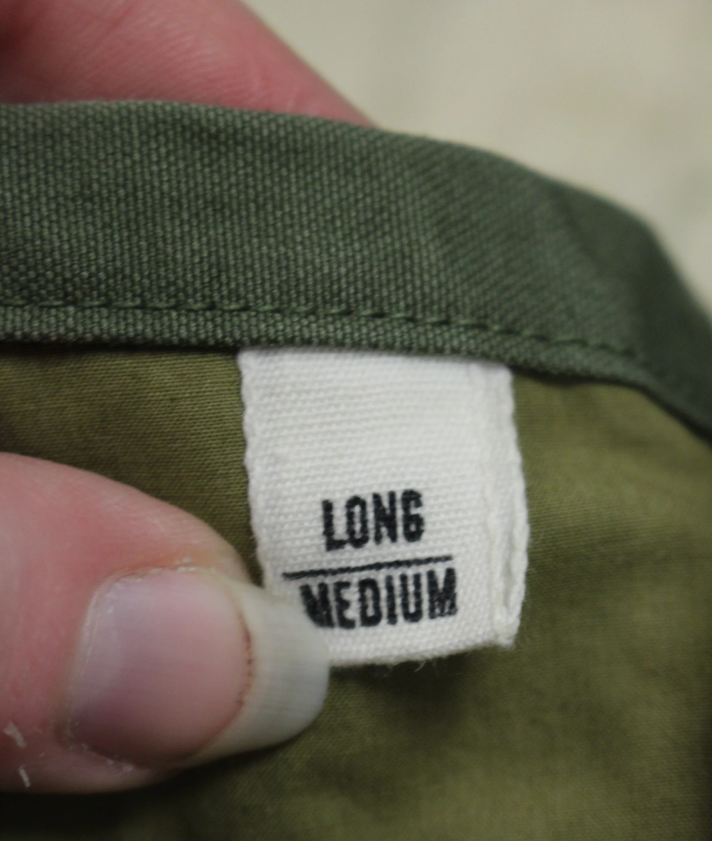 US Military M-1951 Field Trouser Liner - Size: Long-Medium - Used - Image 2