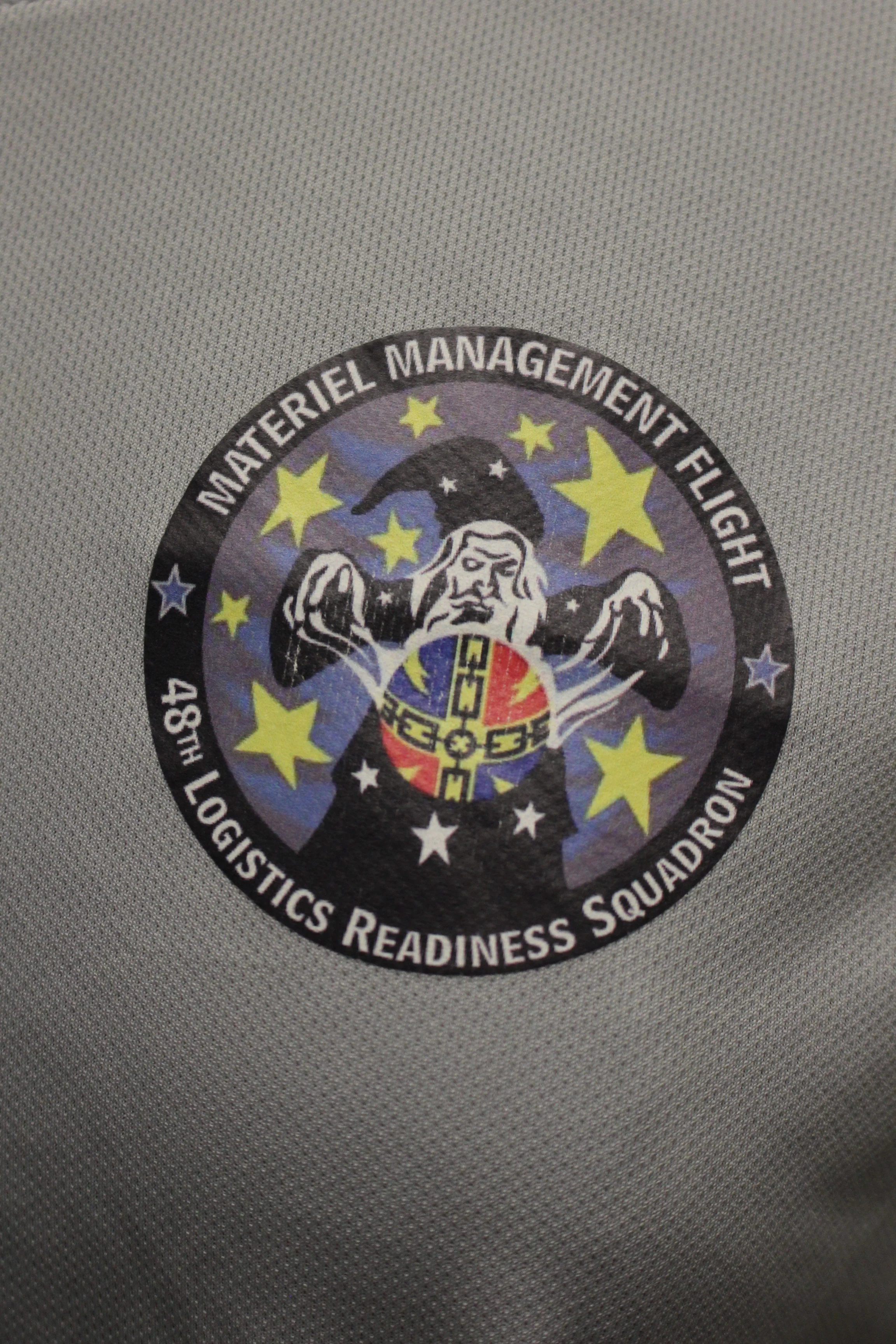 US Military Materiel Management Flight 48th Logistics Readiness Squadron T-Shirt, Small - Image 4