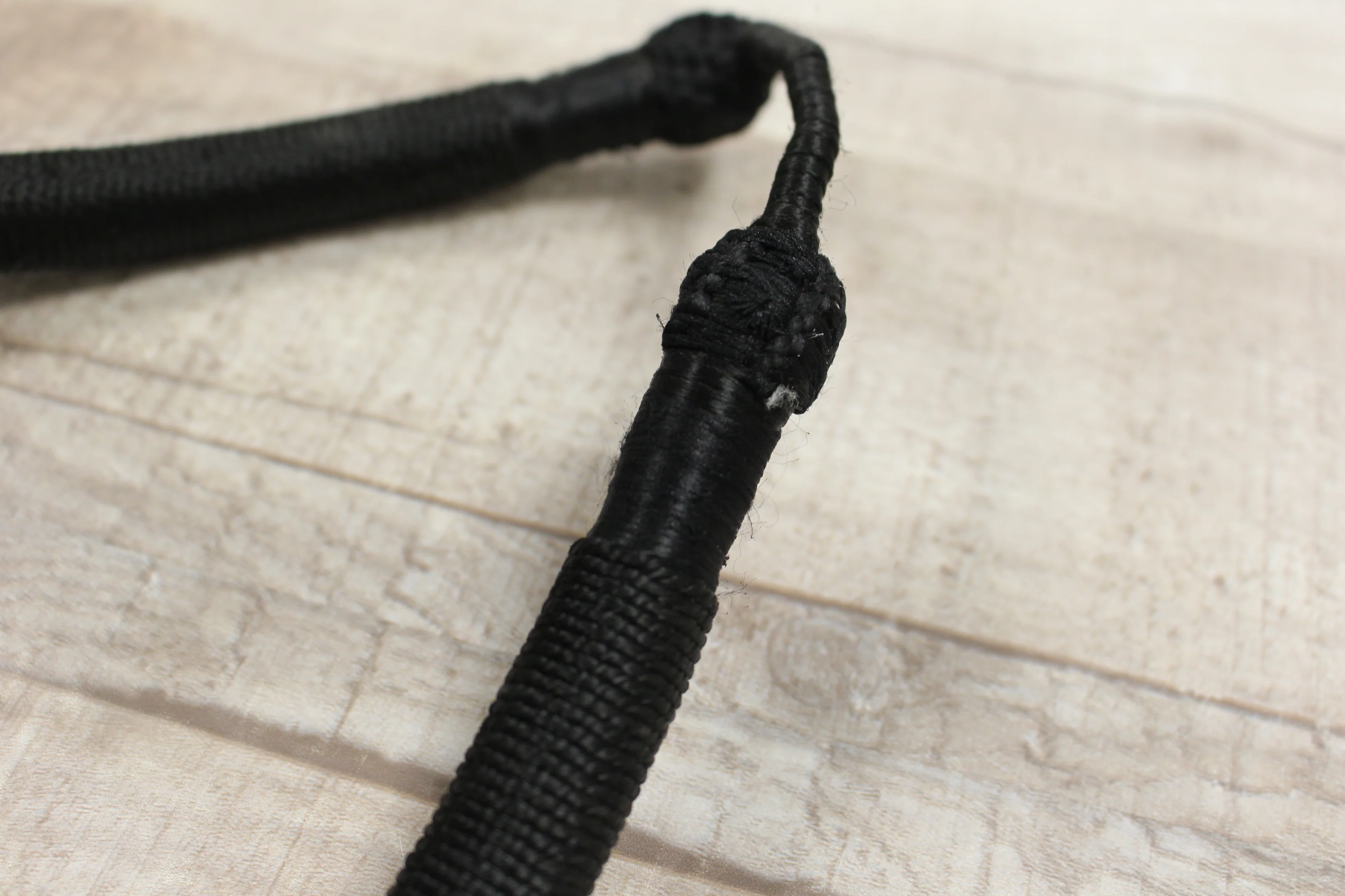 US Military Shoulder Aiguillette Cord - Black - Used - Image 2